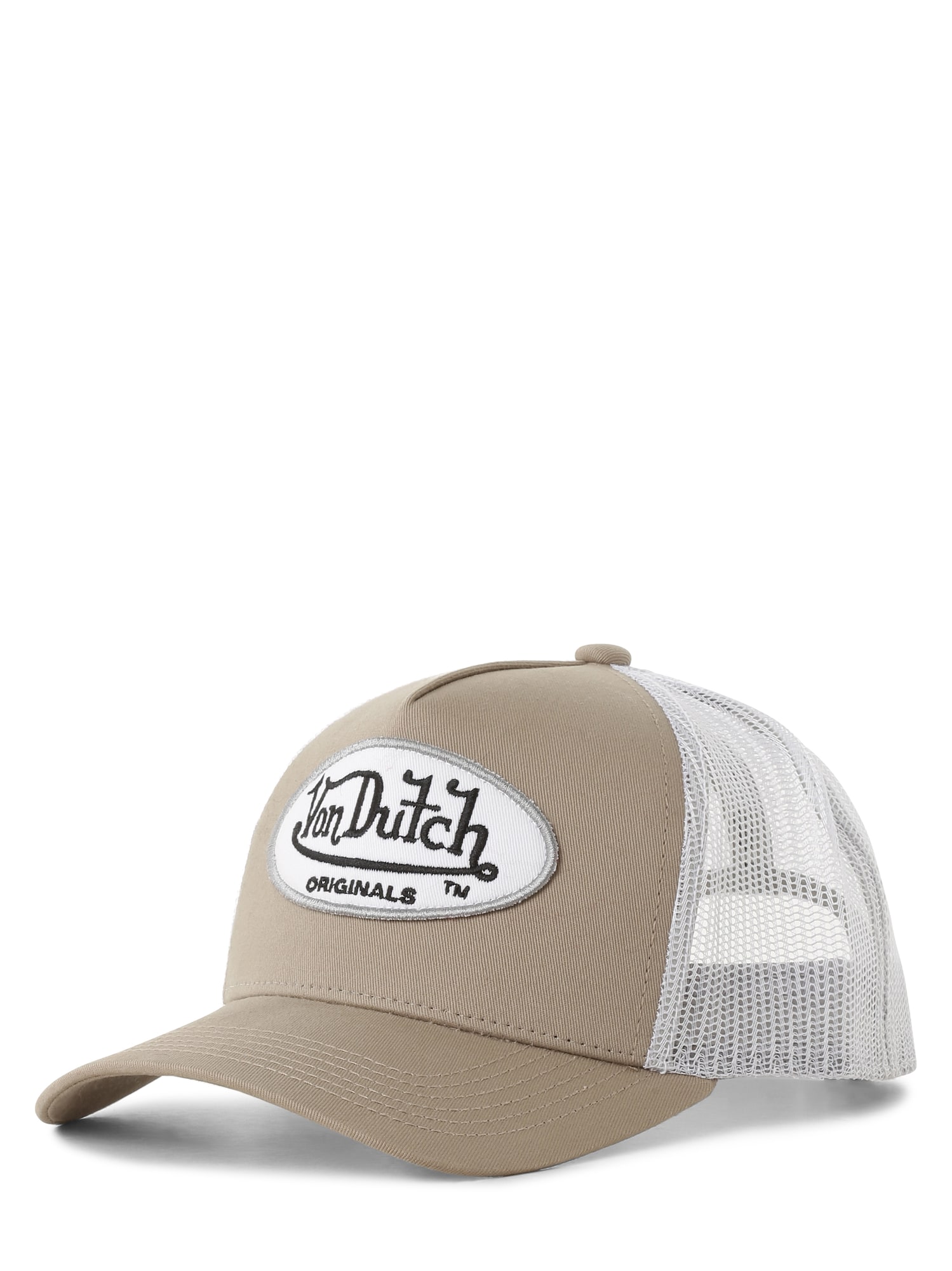 Von Dutch Originals Șapcă Boston  maro mokka / alb