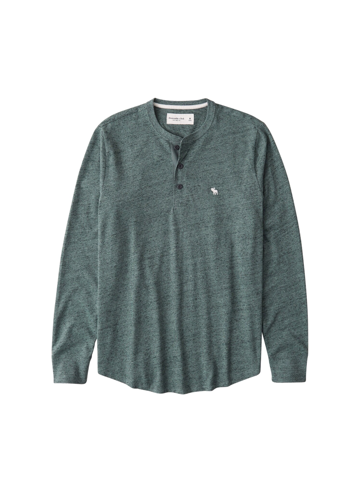 Abercrombie & Fitch Marškinėliai  pastelinė žalia / balta