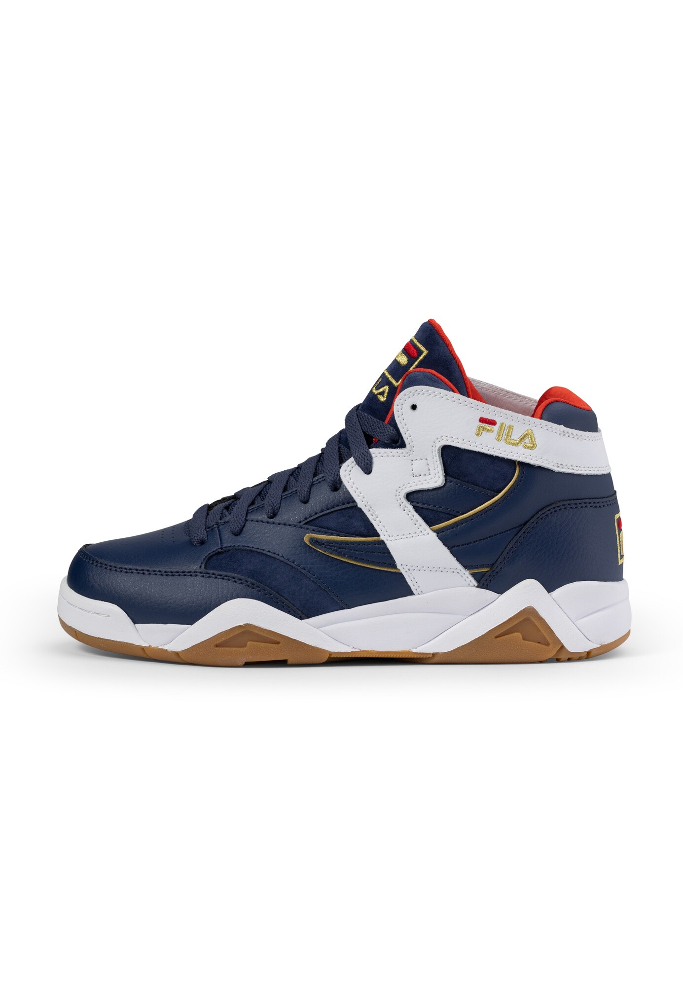 FILA Sneaker înalt M-Squad  albastru închis / roșu / alb