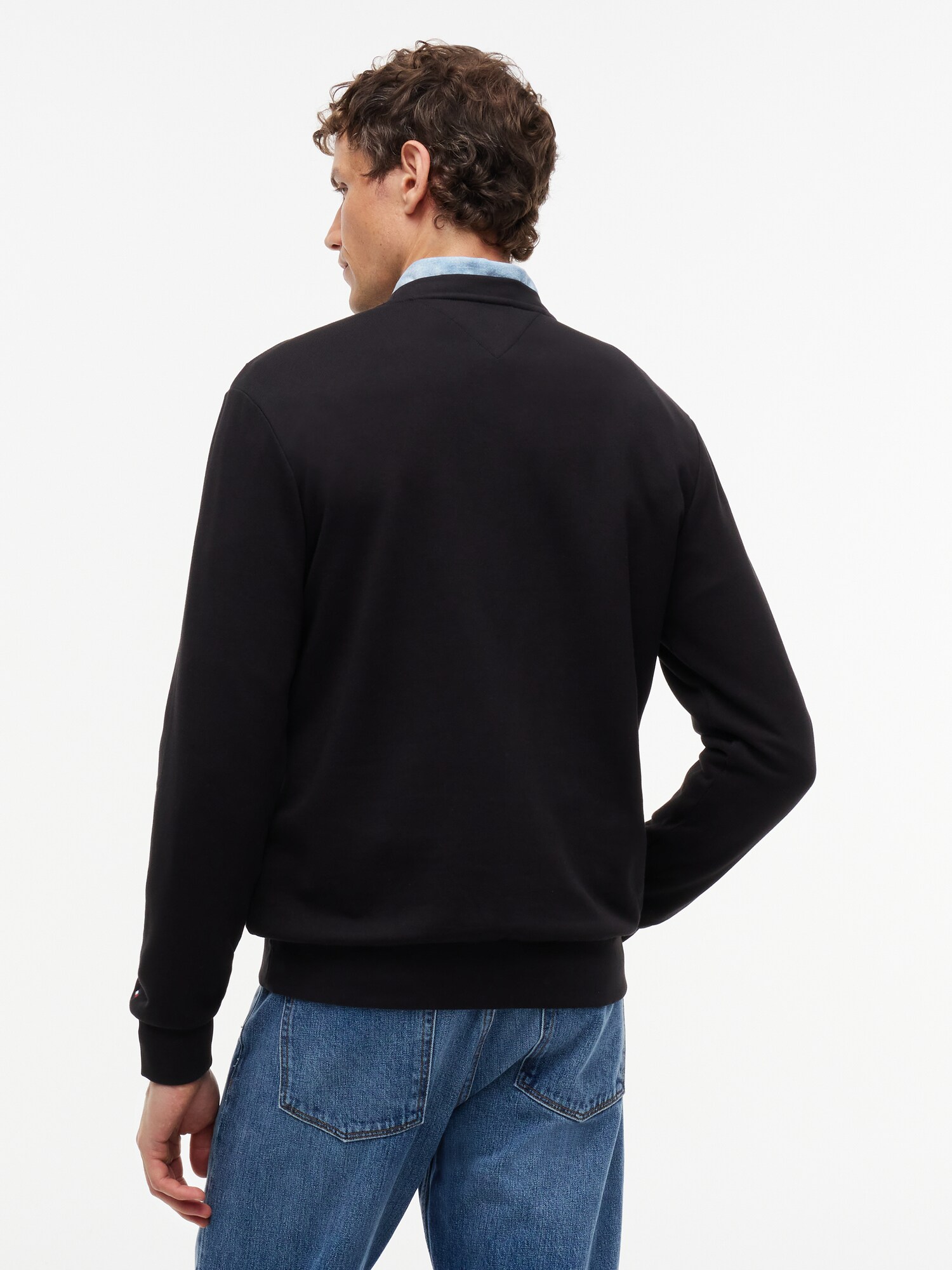 TOMMY HILFIGER Sudadera '1985'  amarillo claro / negro – imagen 3