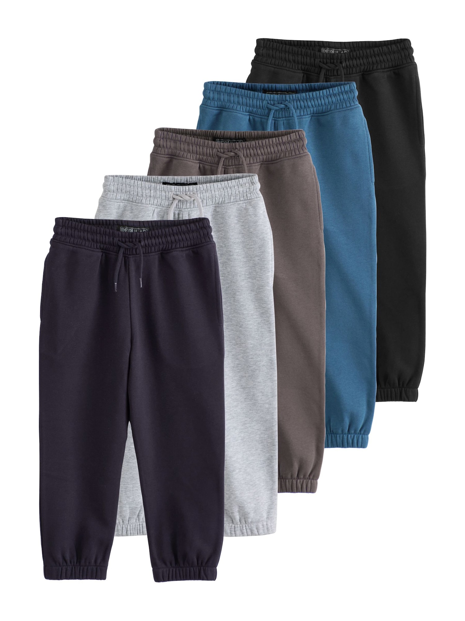 Next Pantaloni  albastru / bleumarin / gri / gri deschis / negru