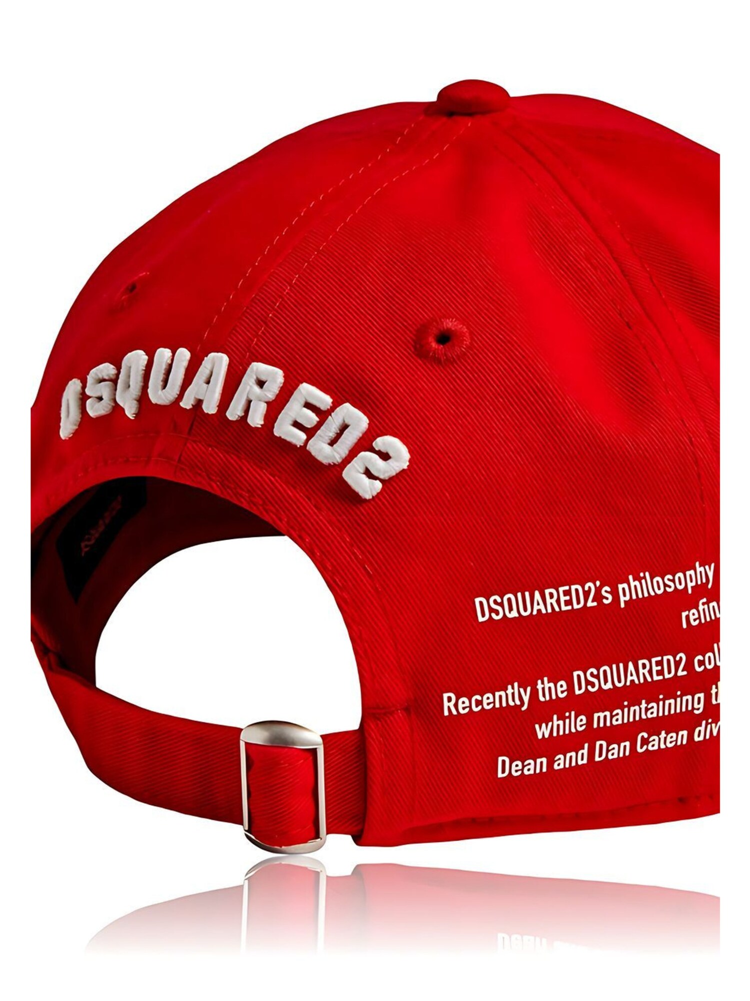 DSQUARED2 Gorra 'Dsquared2'  rojo