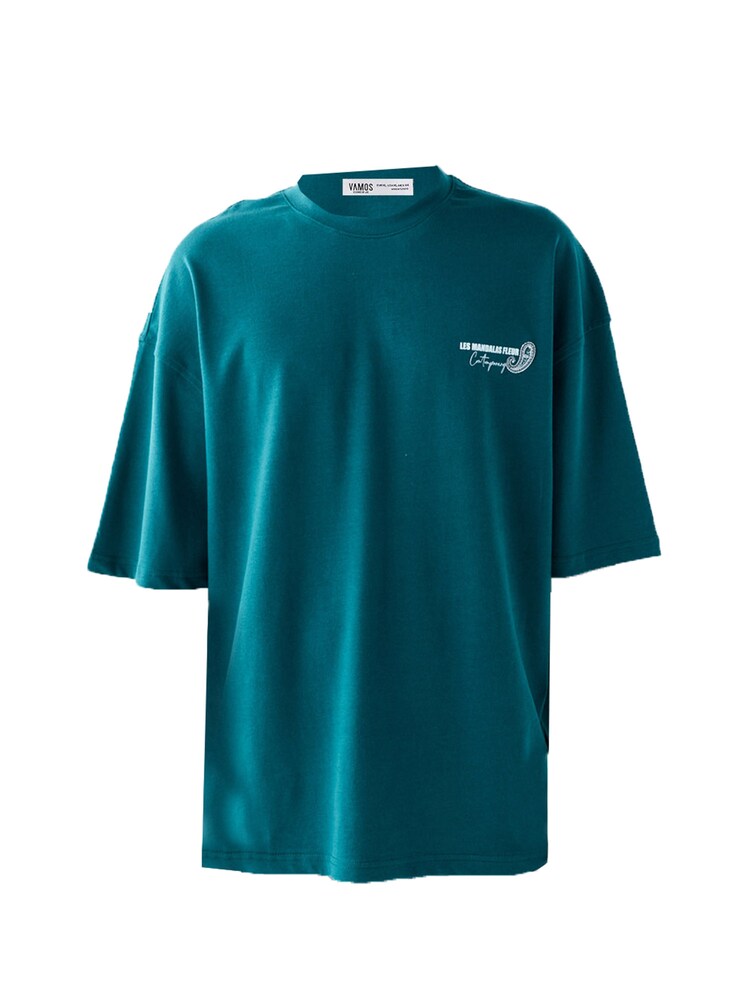 VAMOS CLO Shirt Herren Größe XL petrol / weiß