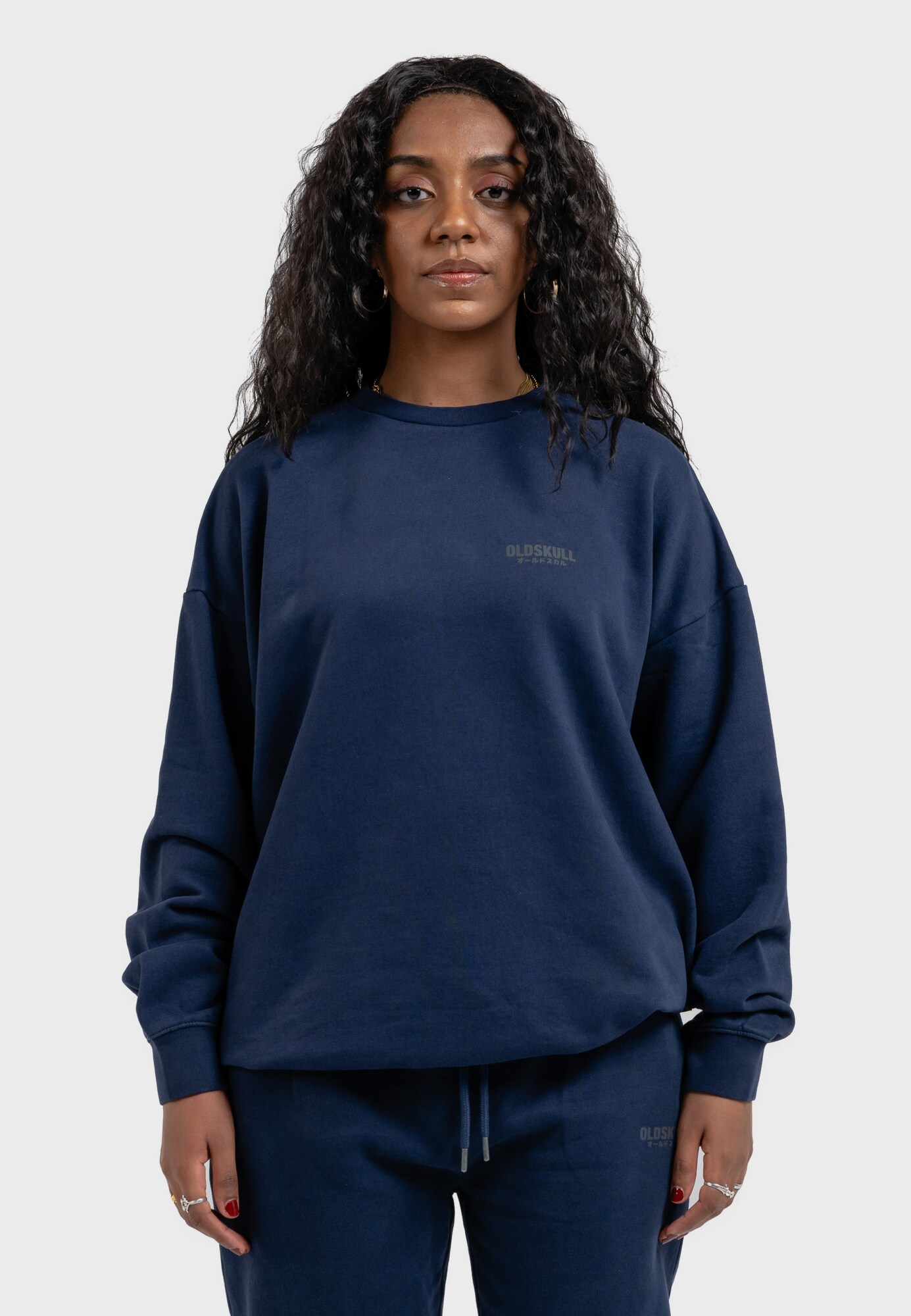 Thumbnail - Sweatshirt 'Peach Dyed Basic'