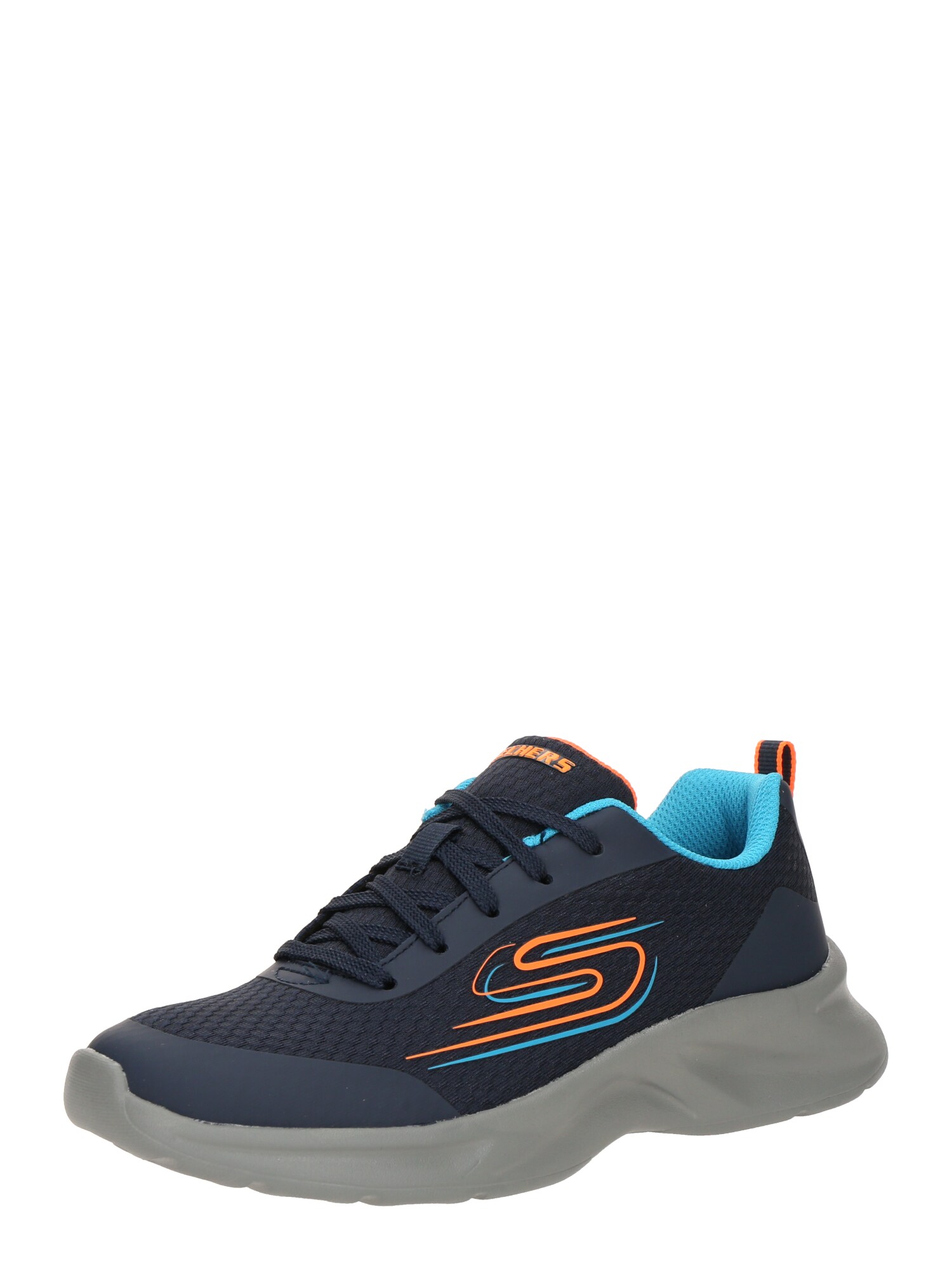 SKECHERS Sportcipő 'DYNAMATIC - VORONOX'  tengerészkék / világos narancs akciós termékkép 1