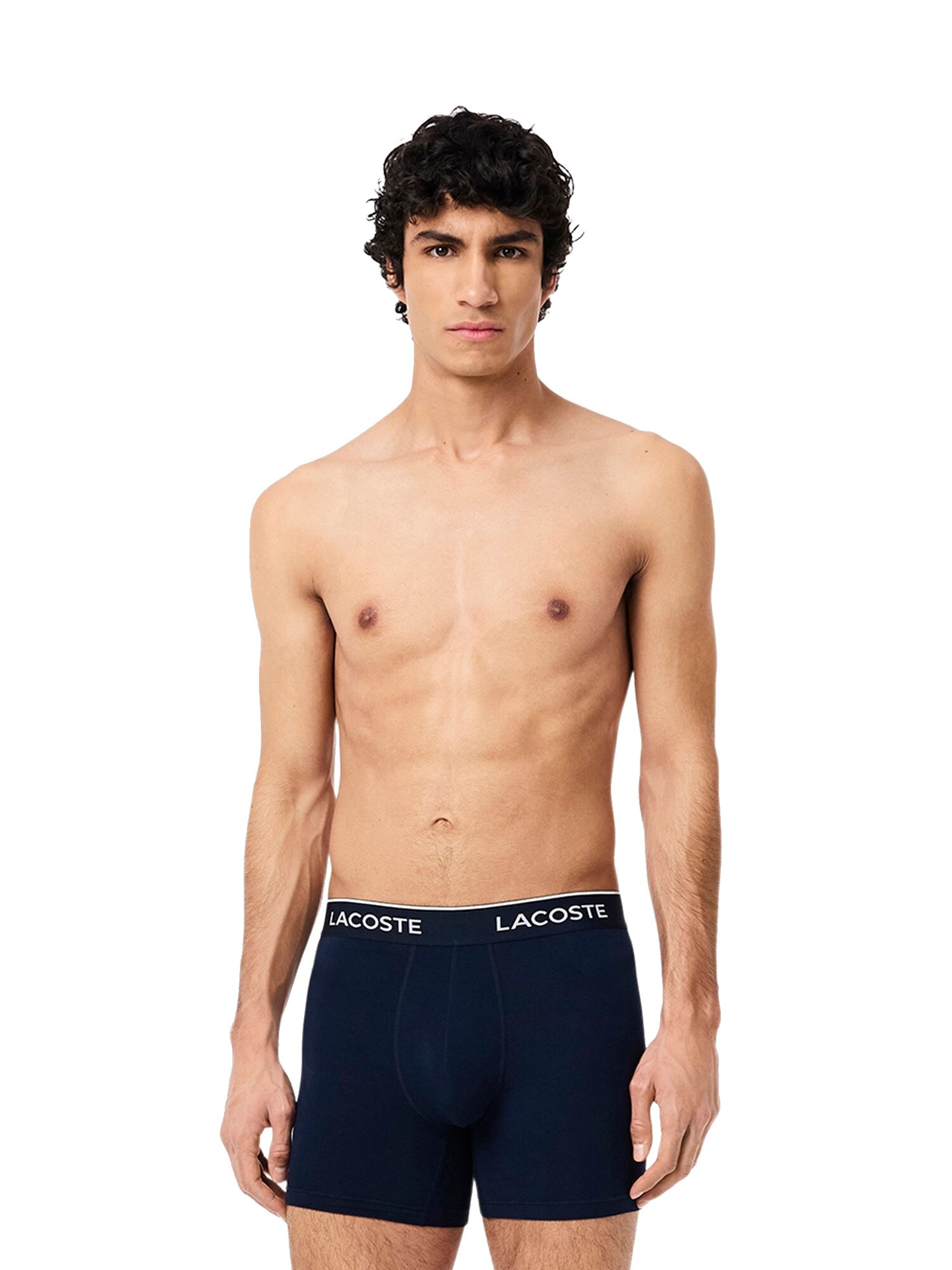 LACOSTE Calzoncillo boxer azul oscuro / verde / rojo / blanco – imagen 3