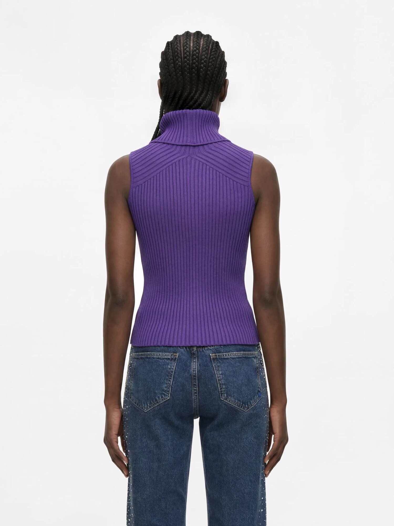KARL LAGERFELD JEANS Chaleco de punto  mora – imagen 4