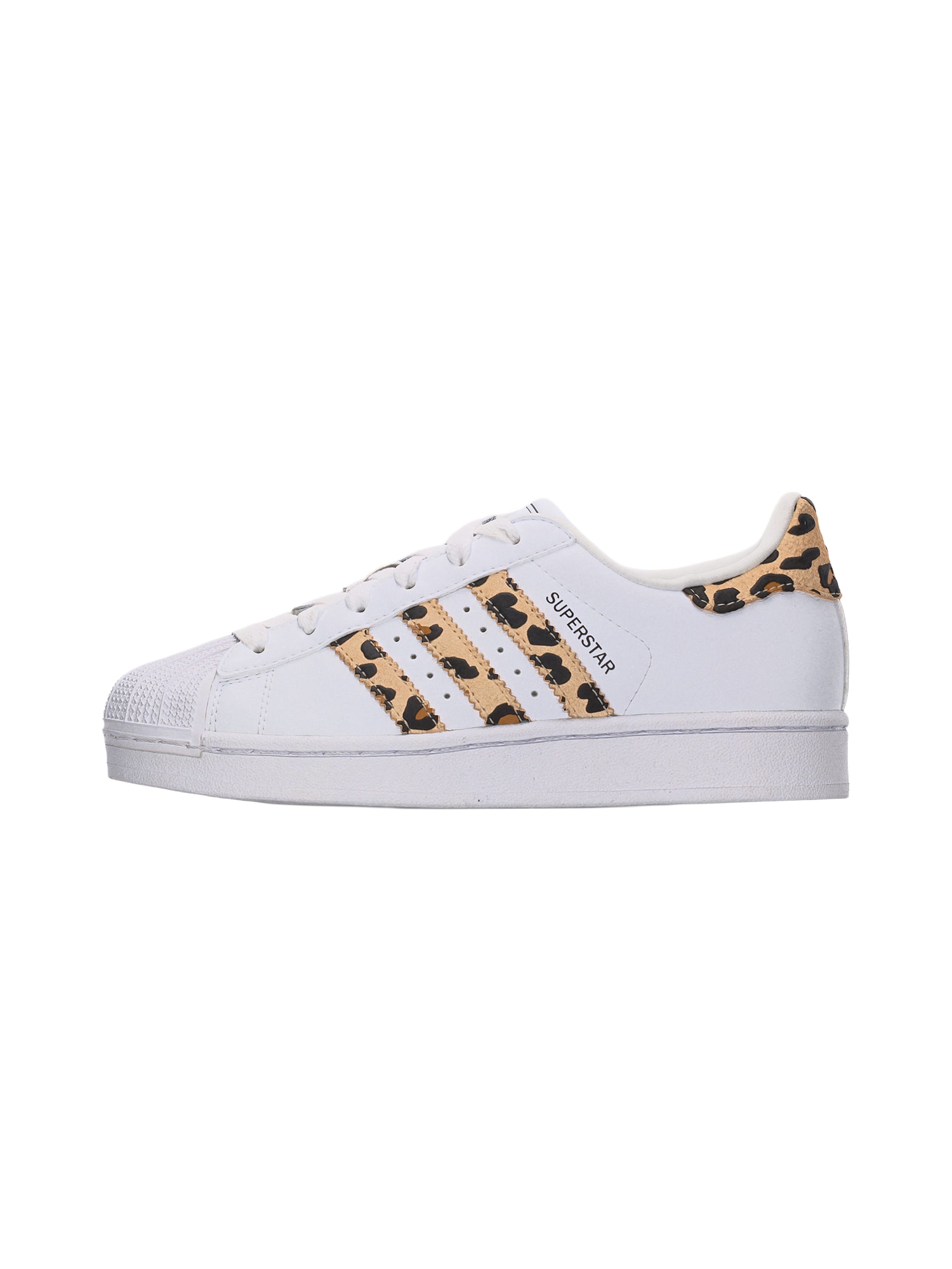 ADIDAS ORIGINALS Sneaker SUPERSTAR II bej / negru / alb