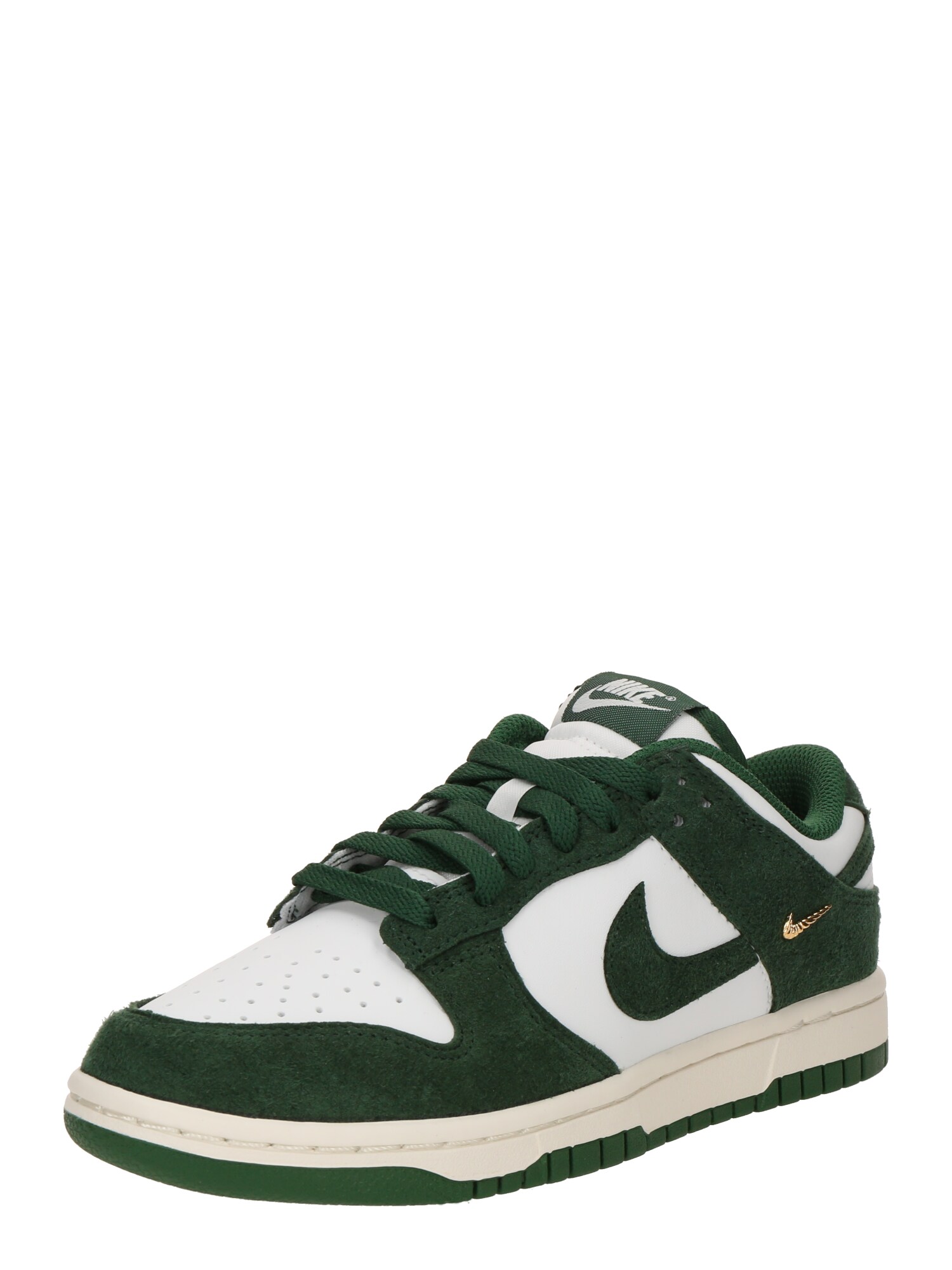 Nike Sportswear Sneaker low DUNK  verde închis / alb