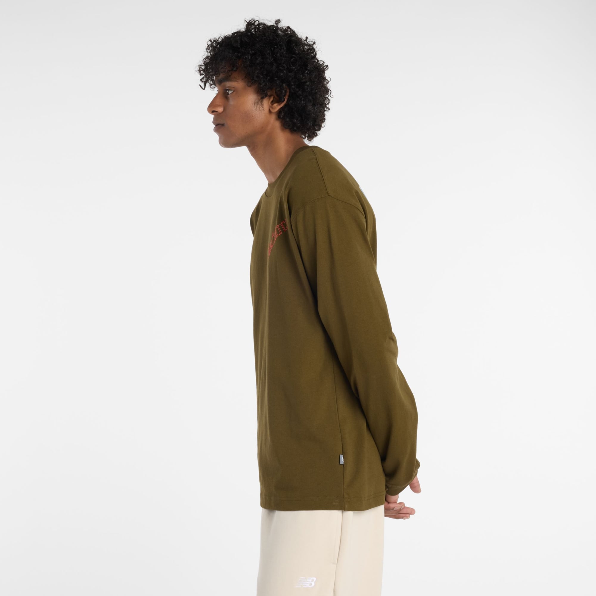 New balance Jersey 'Athletics Runners' oliva – imagen 1