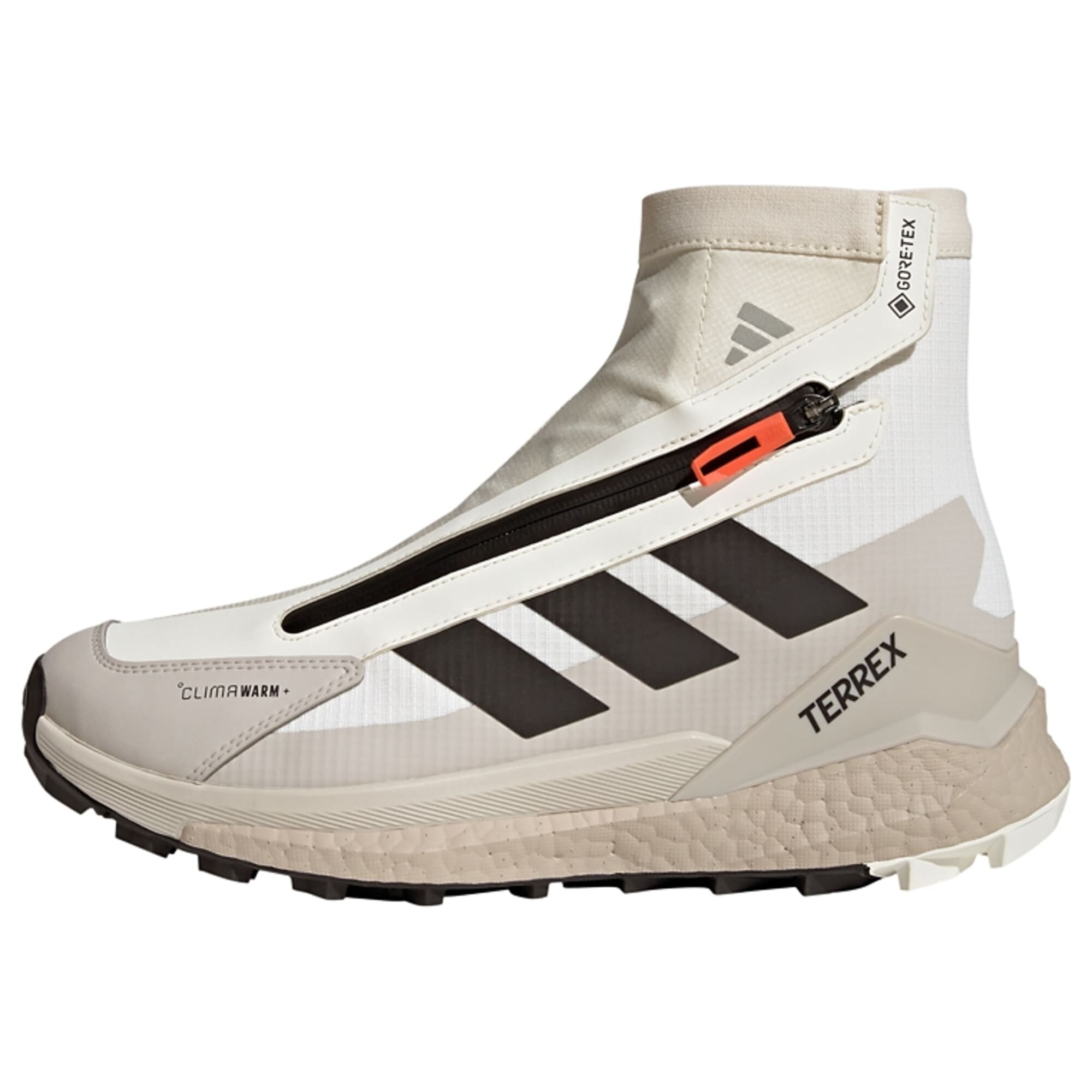 ADIDAS PERFORMANCE Ležerne čizme 'Free Hiker 2' bež siva / kameno siva / crna / prljavo bijela