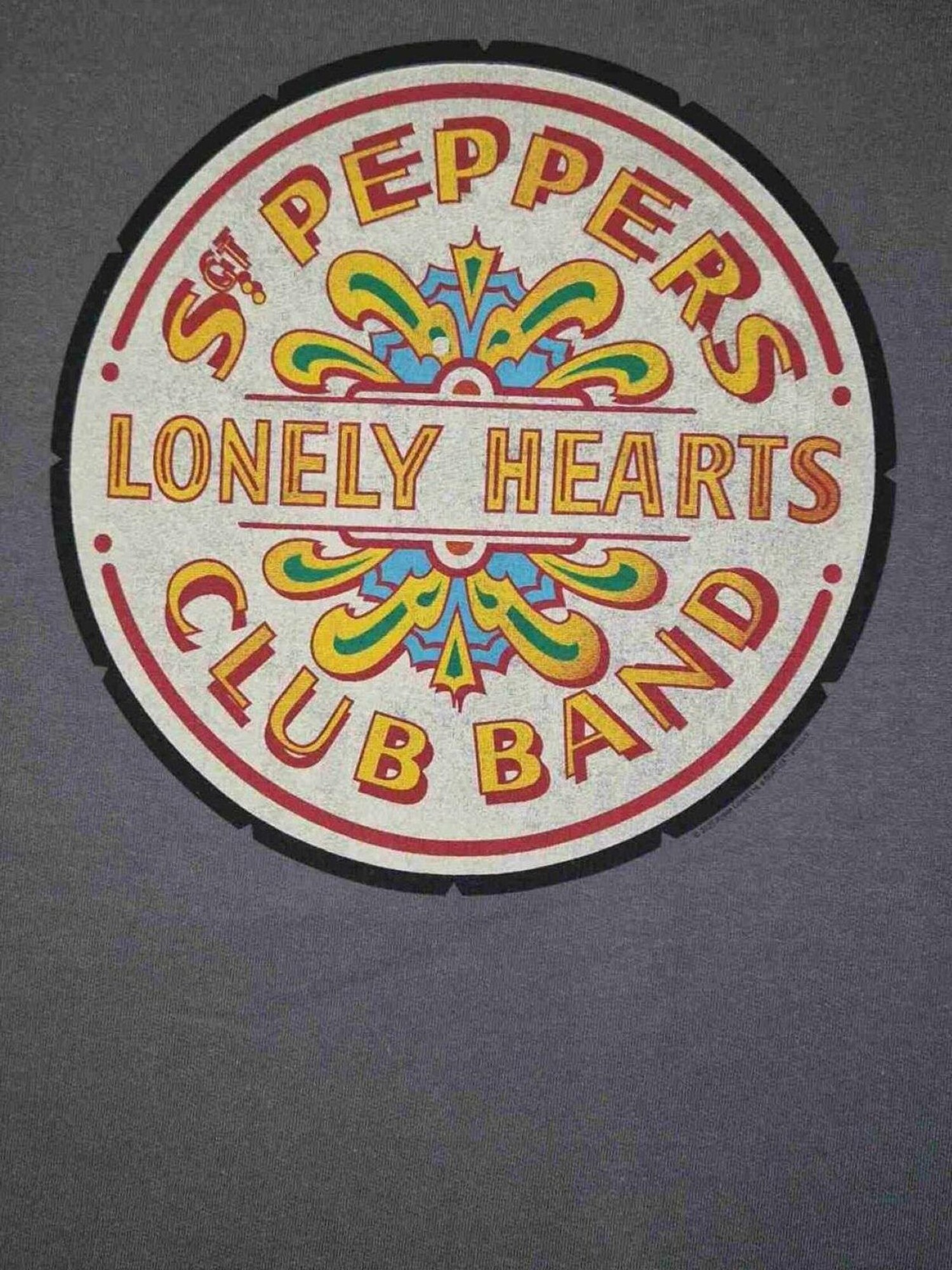 The Beatles Sudadera 'Beatles lonely Hearts Club Sweatshirt Sweatshirt' gris – imagen 3