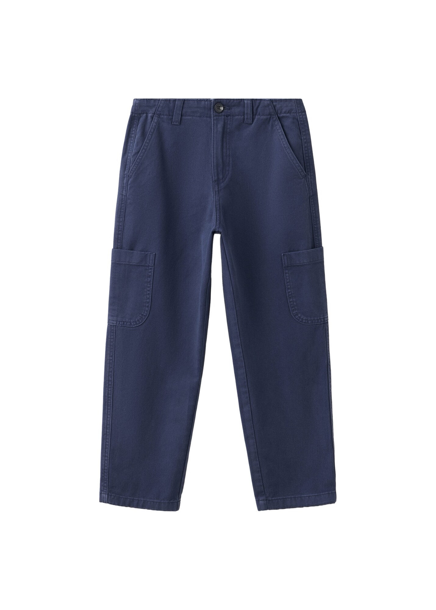 MANGO KIDS Pantaloni albastru gențiană