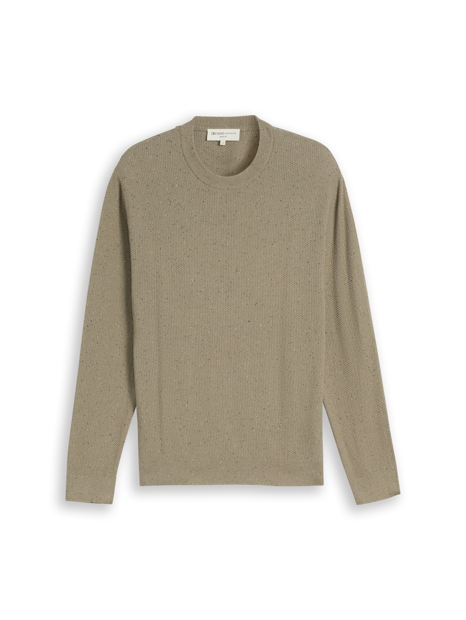 TOM TAILOR DENIM Pulover verde închis