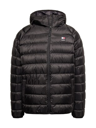 Tommy Jeans Winterjas Navy / Rood / Zwart / Wit