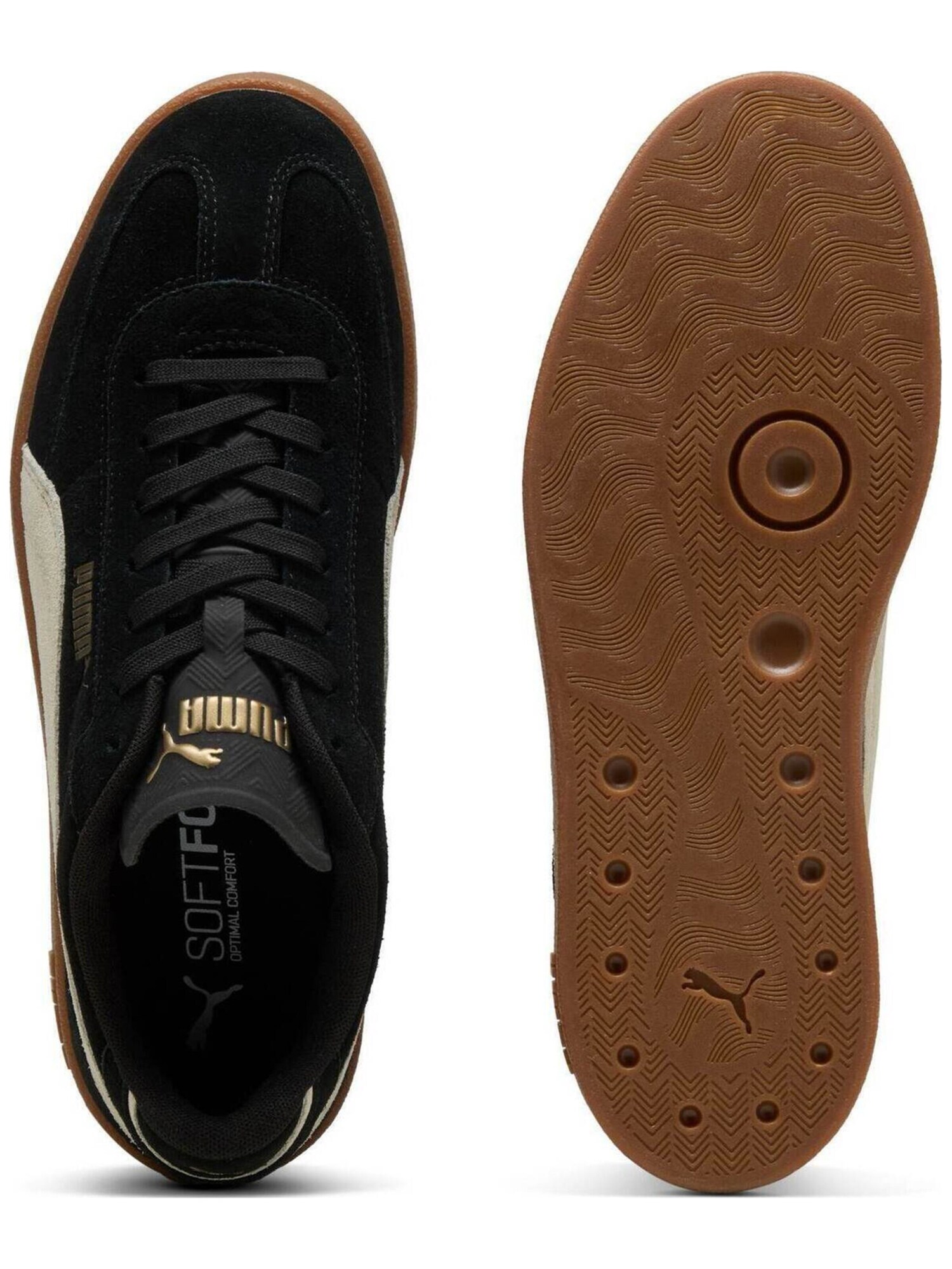 PUMA Zapatillas deportivas bajas 'Club II'  gris claro / negro – imagen 4