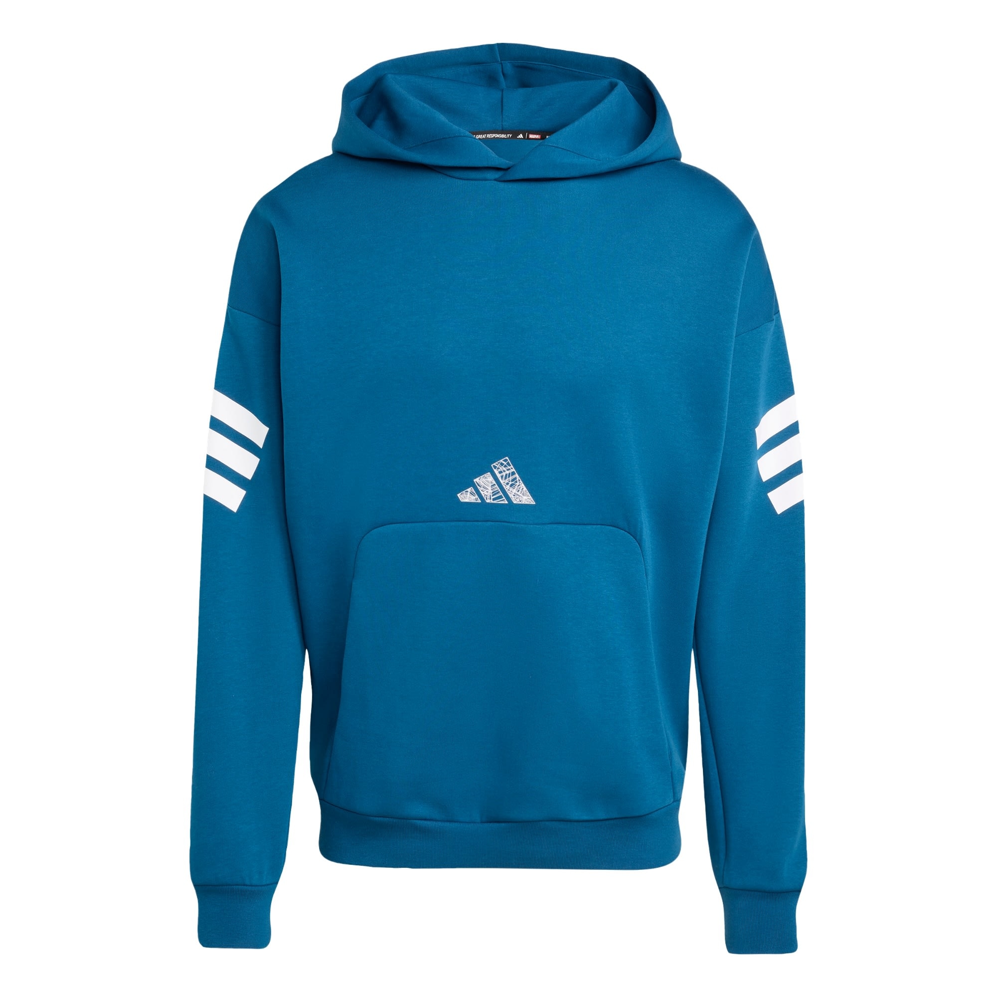 ADIDAS SPORTSWEAR Hanorac sport Marvel Spider-Man  bleumarin / roșu / negru / alb murdar