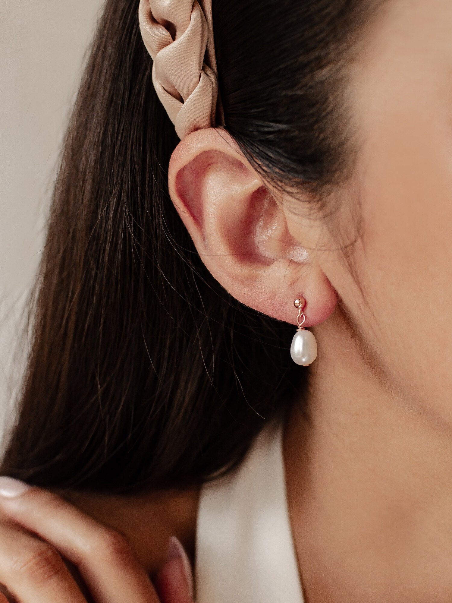 Thumbnail - Hey Happiness Ohrringe Ball and Pearl