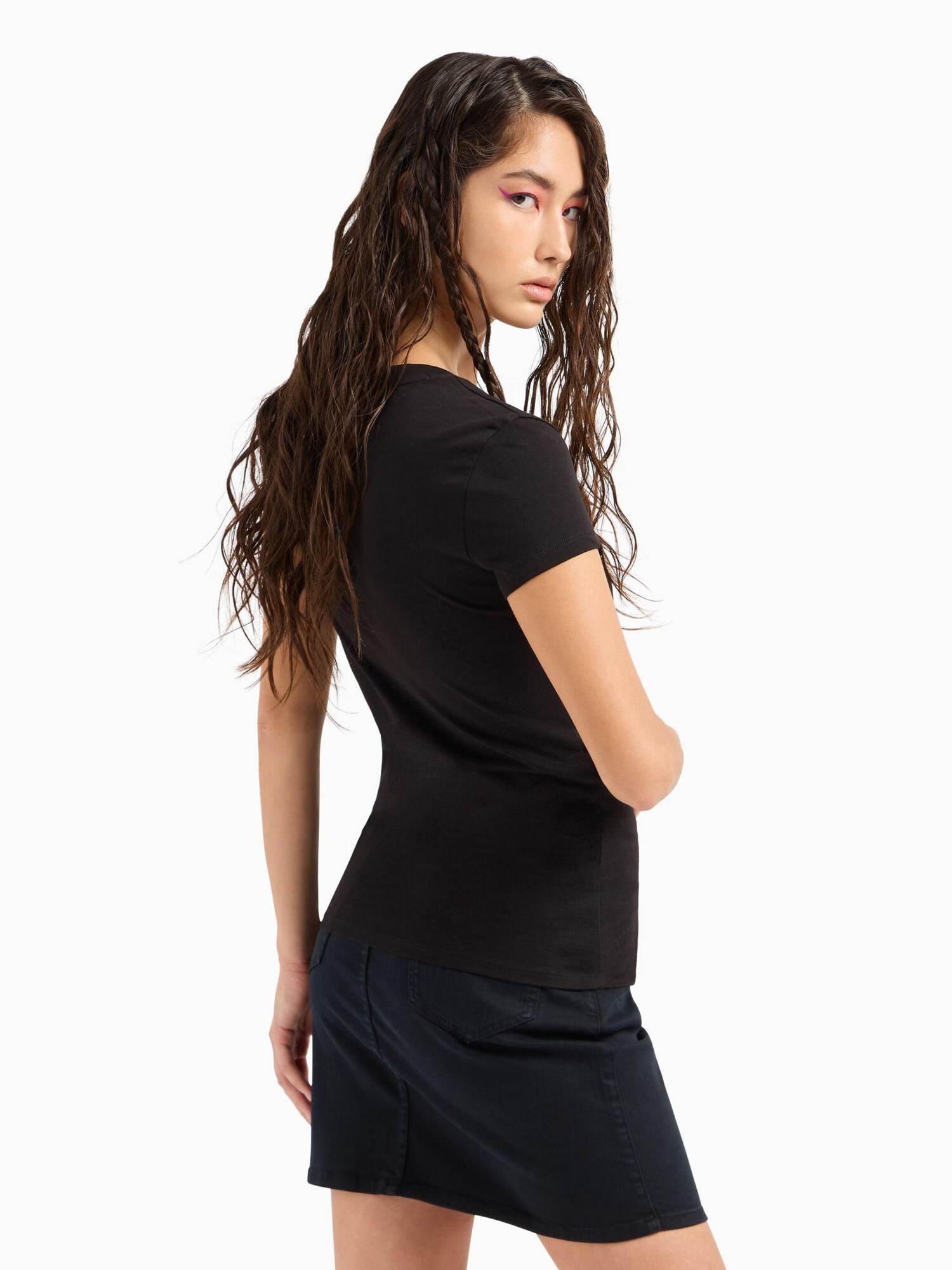 ARMANI EXCHANGE Camiseta  negro – imagen 12