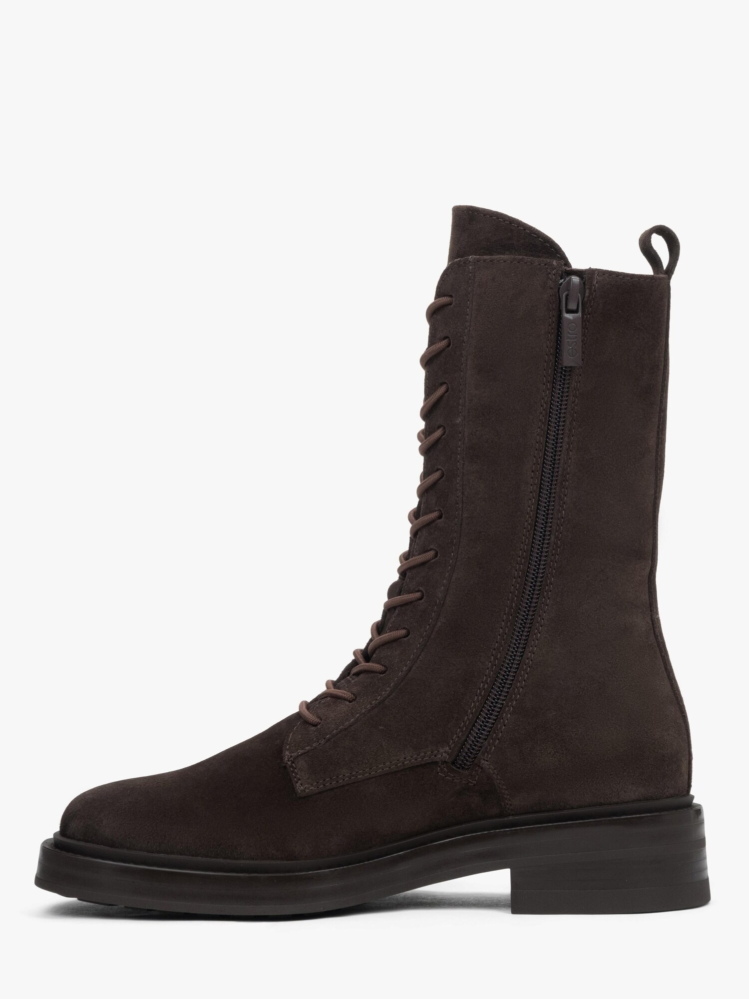 Estro Botas de tobillo '09-3627' marrón oscuro