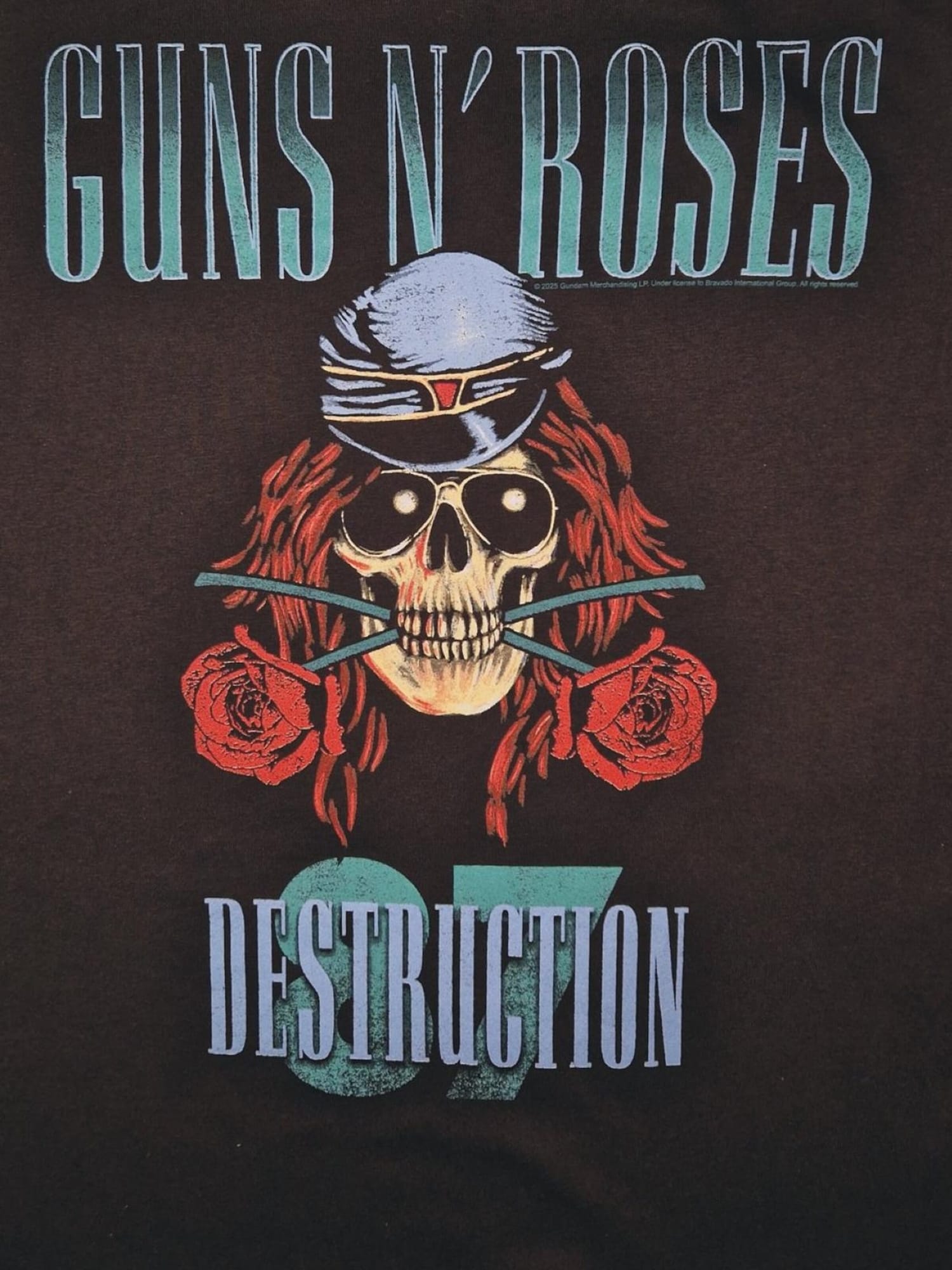 GUNS N' ROSES Camiseta 'Guns N´Roses Axl Destruction T-Shirt'  negro – imagen 4