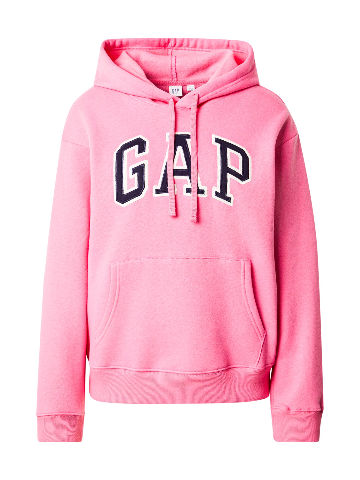 GAP Bluză de molton HERITAGE  albastru noapte / roz deschis / alb