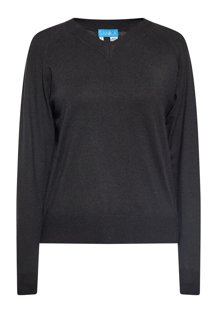 SANIKA Pulóver Női fekete , Méret XXL