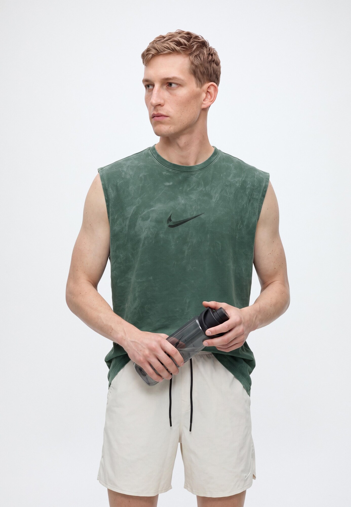 Nike Sportswear Camiseta funcional  jade / verde pastel / negro – imagen 4