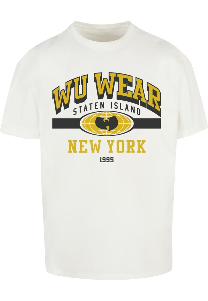 WU Wear T-Shirt Herren Größe M gelb / schwarz / weiß