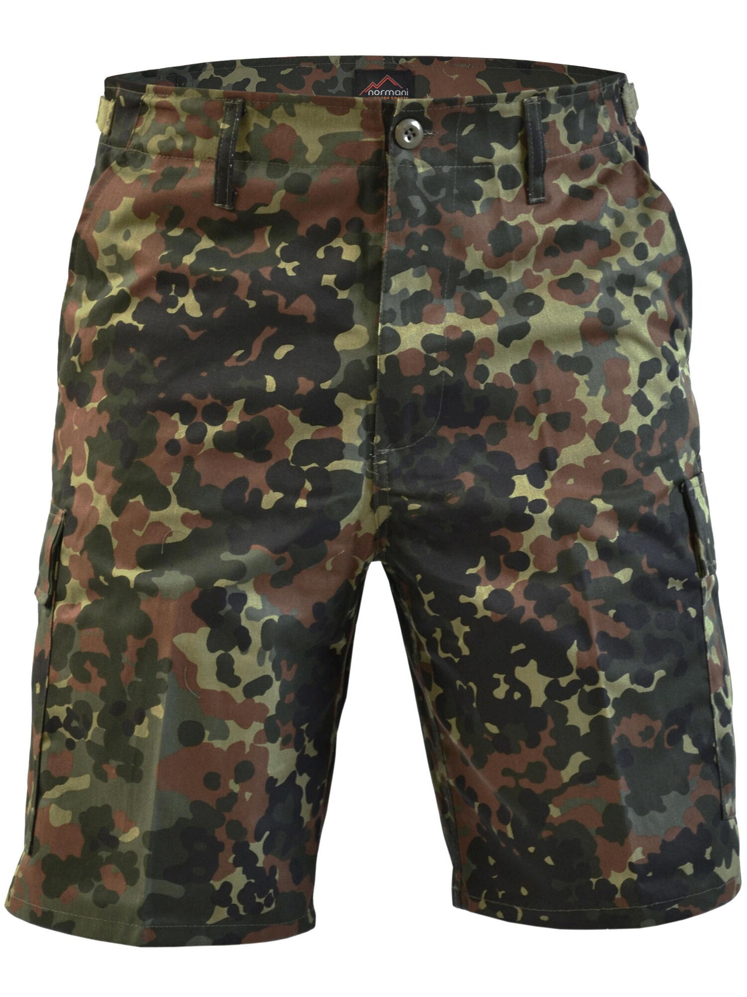 normani Pantalón de montaña 'Dasht'  marrón oscuro / pino / verde claro / negro