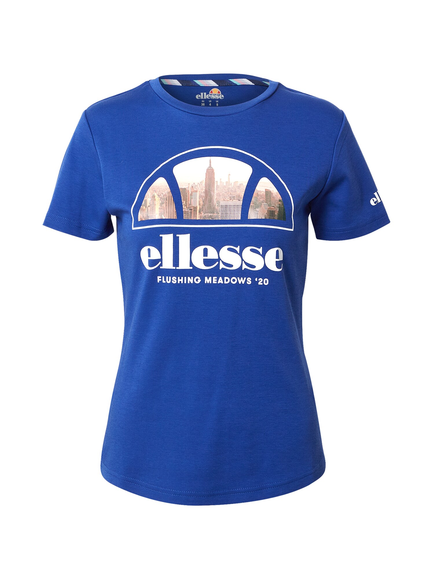 ELLESSE Marškinėliai 'Bayside'  mėlyna / balta