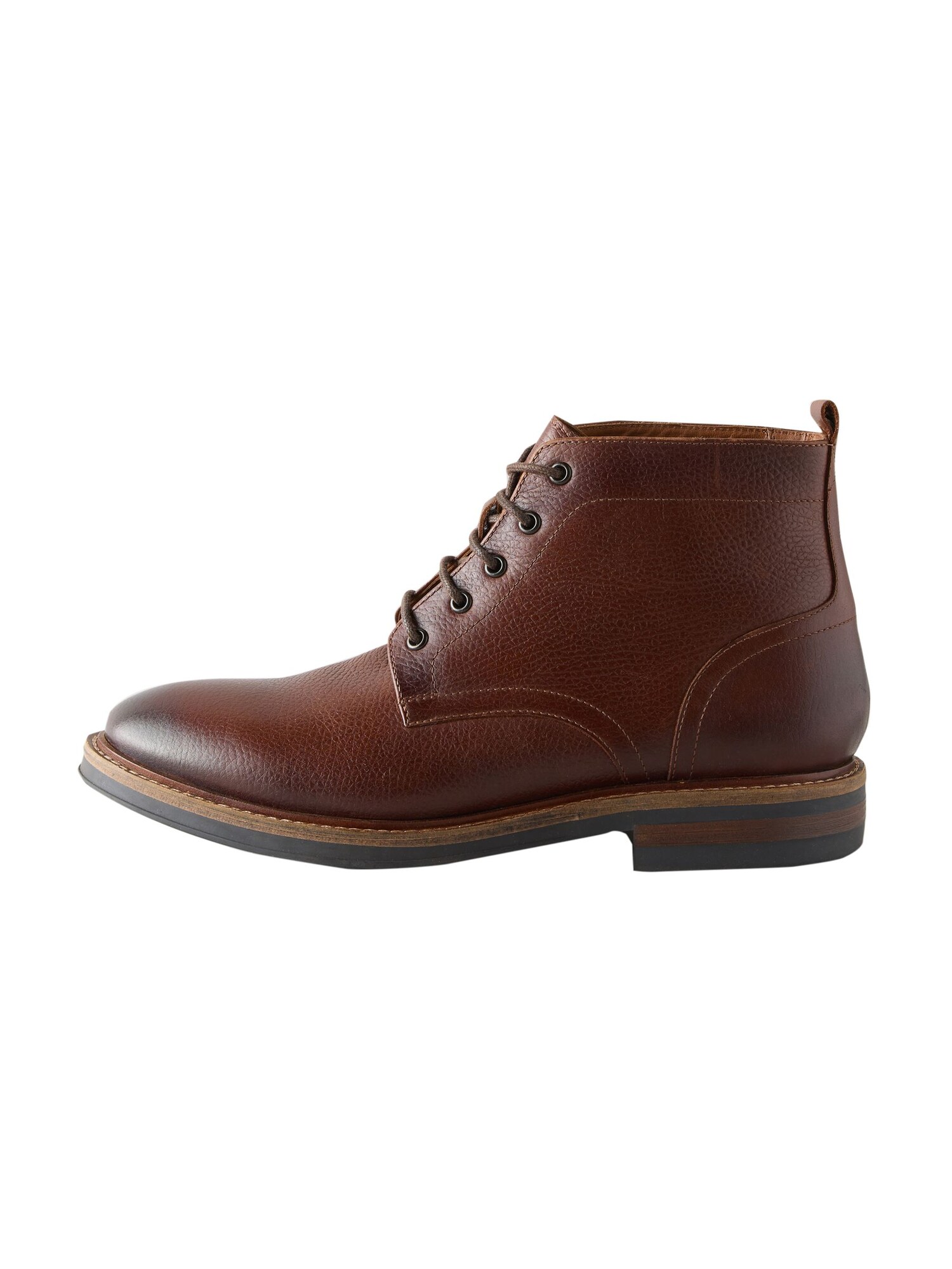Next Botas con cordones  marrón