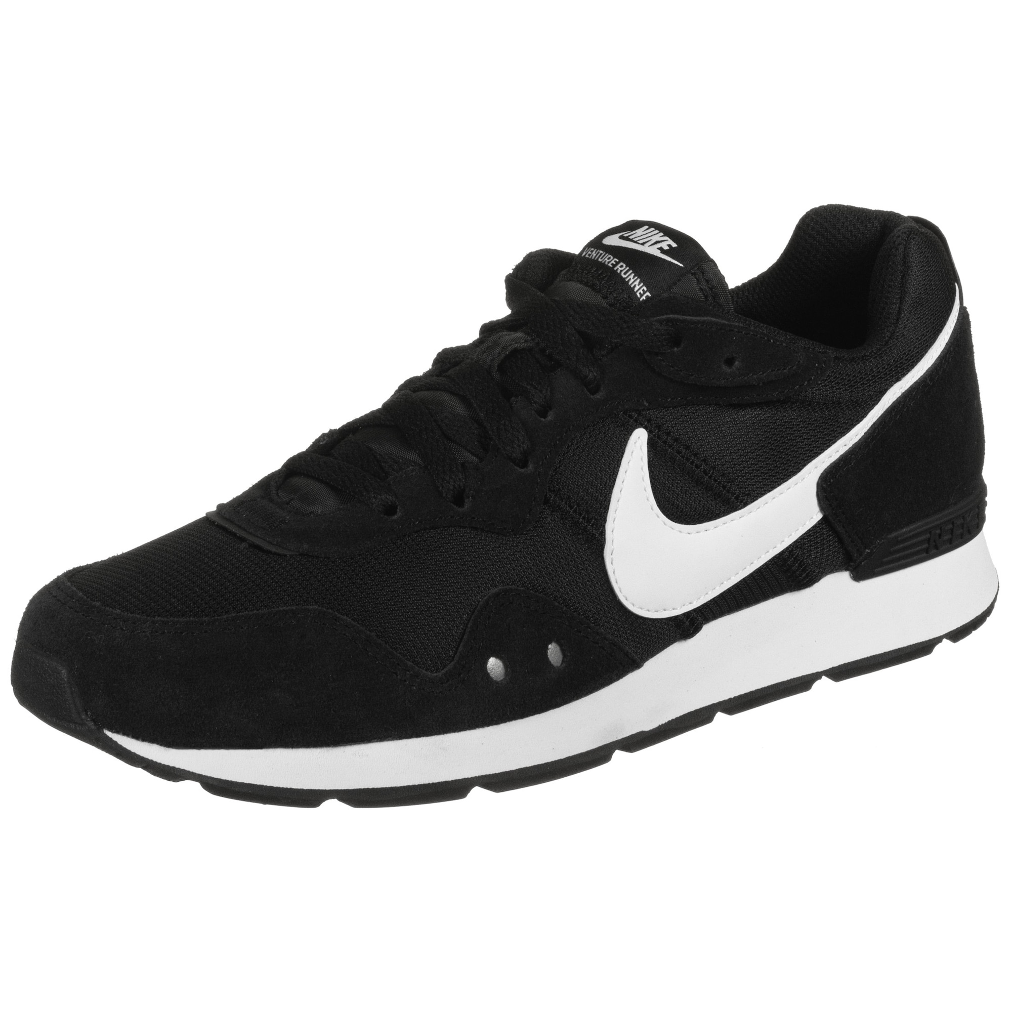 Nike Sportswear Rövid szárú sportcipők 'Venture Runner'  fekete / fehér