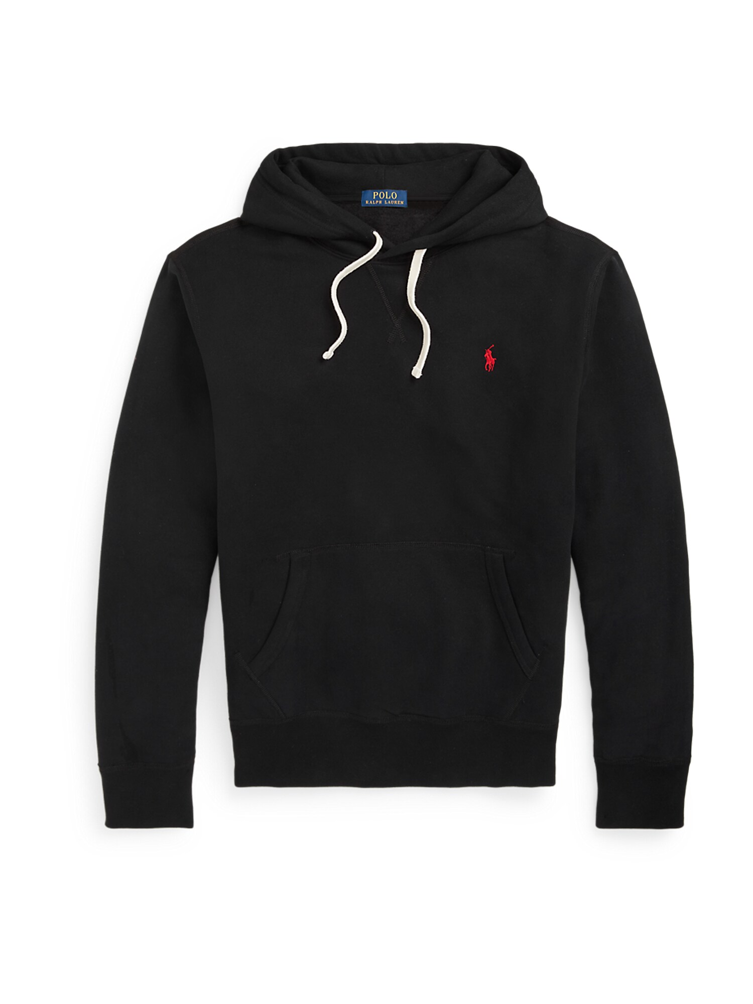 Polo Ralph Lauren Bluză de molton  negru / alb