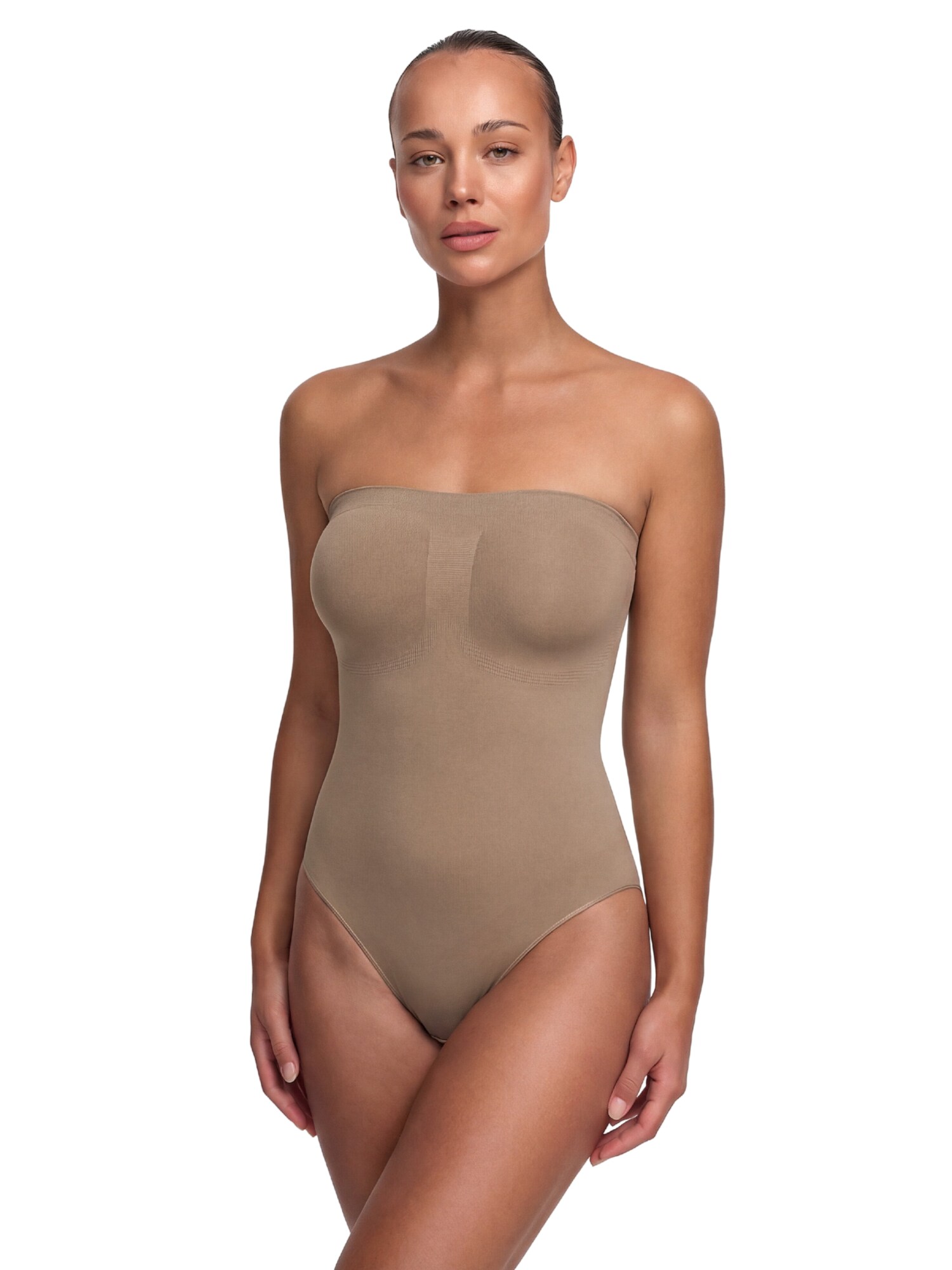 Cfab (formerly Creamy Fabrics) Shapingbody Trägerloser Bodysuit Sculpting Shapewear Mit String