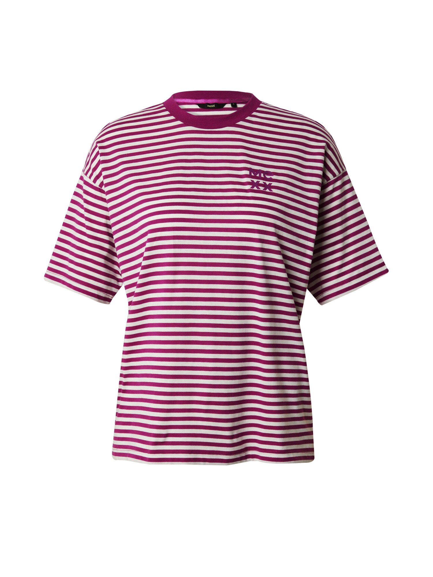 MEXX Tričko  purpurová / biela