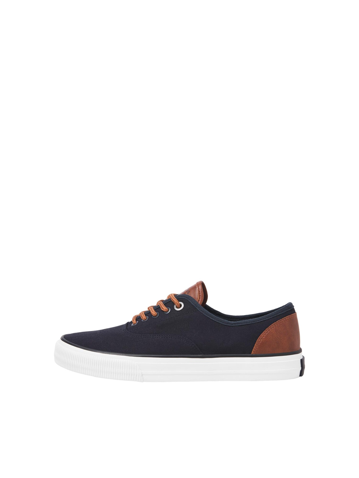 JACK & JONES Nízke tenisky 'Curtis'  námornícka modrá / hnedá