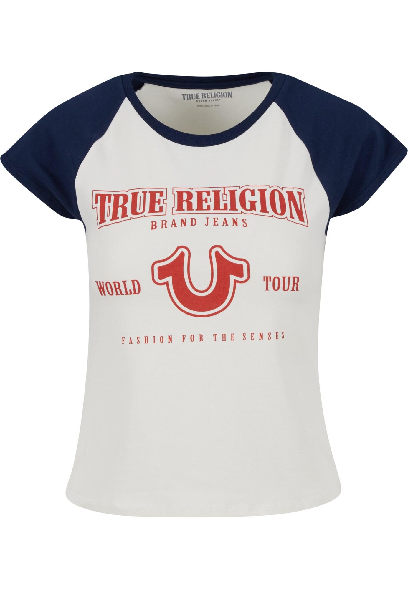 True Religion Póló  tengerészkék / piros / fehér akciós termékkép 1