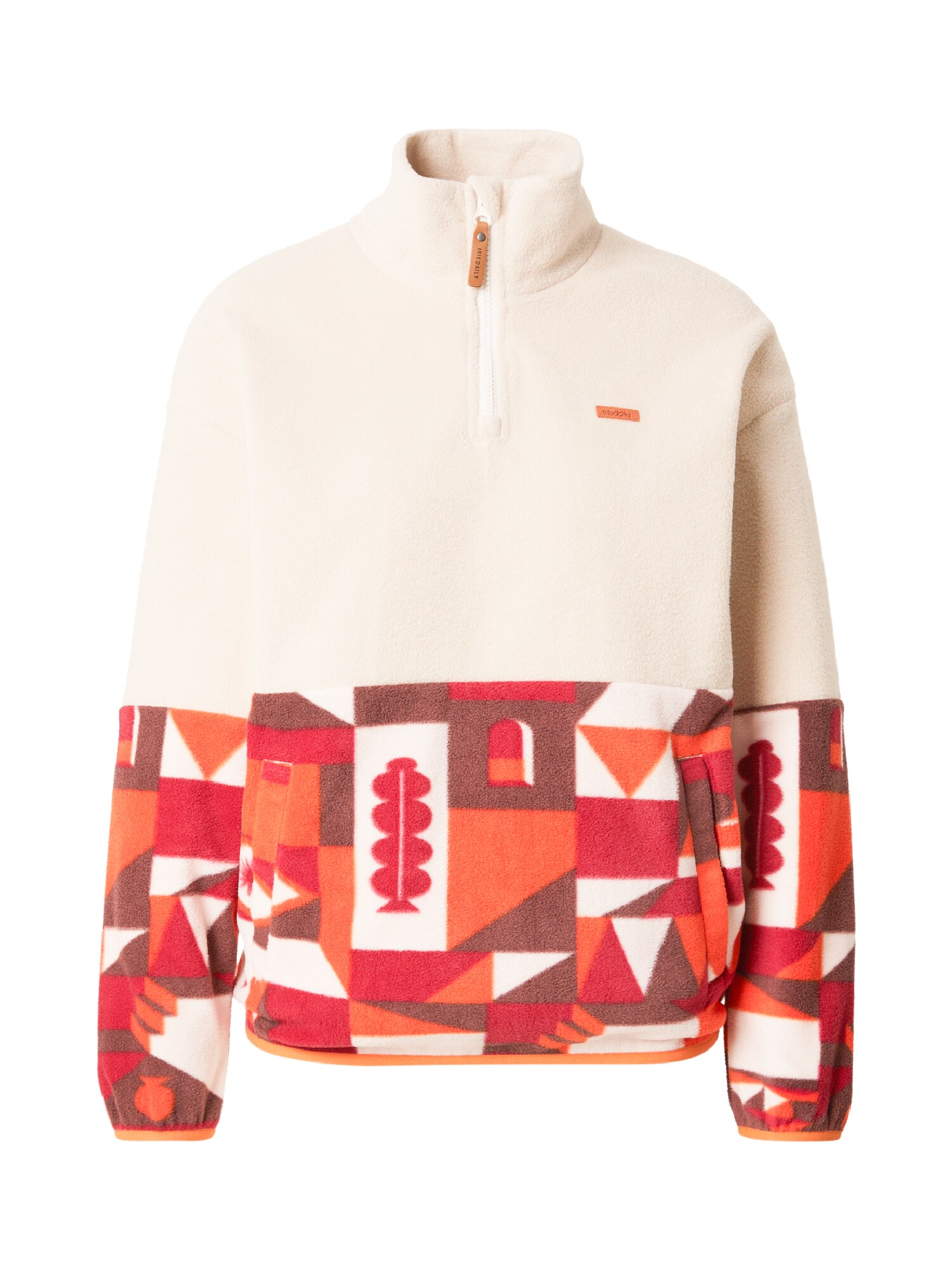 Tröja ljusbeige / brun / orange