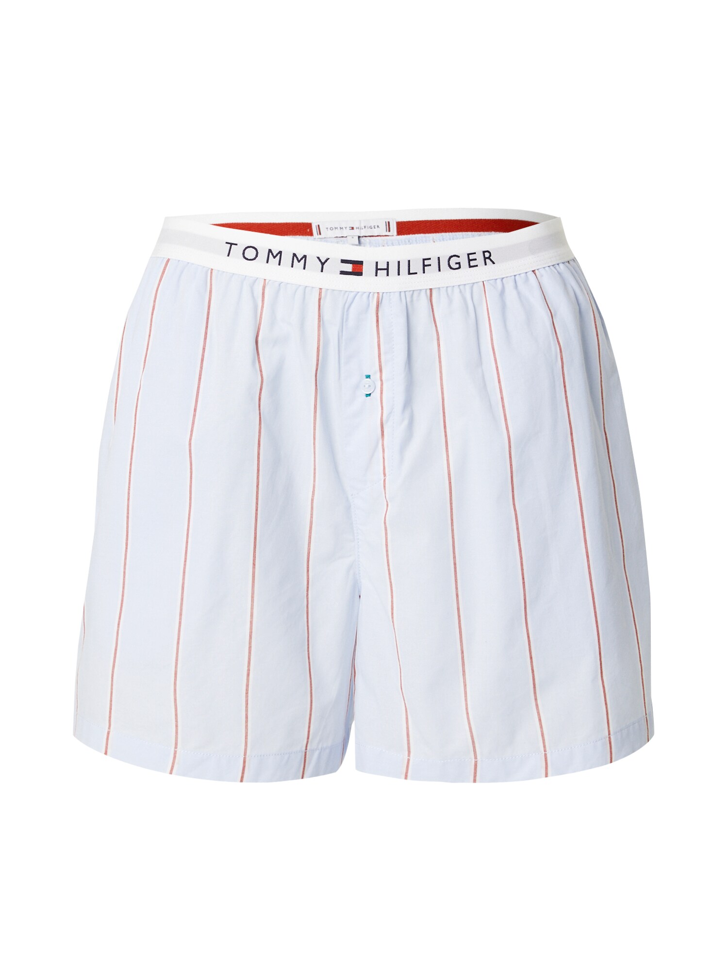 Tommy Hilfiger Underwear Pyžamové nohavice  svetlomodrá / svetločervená / biela