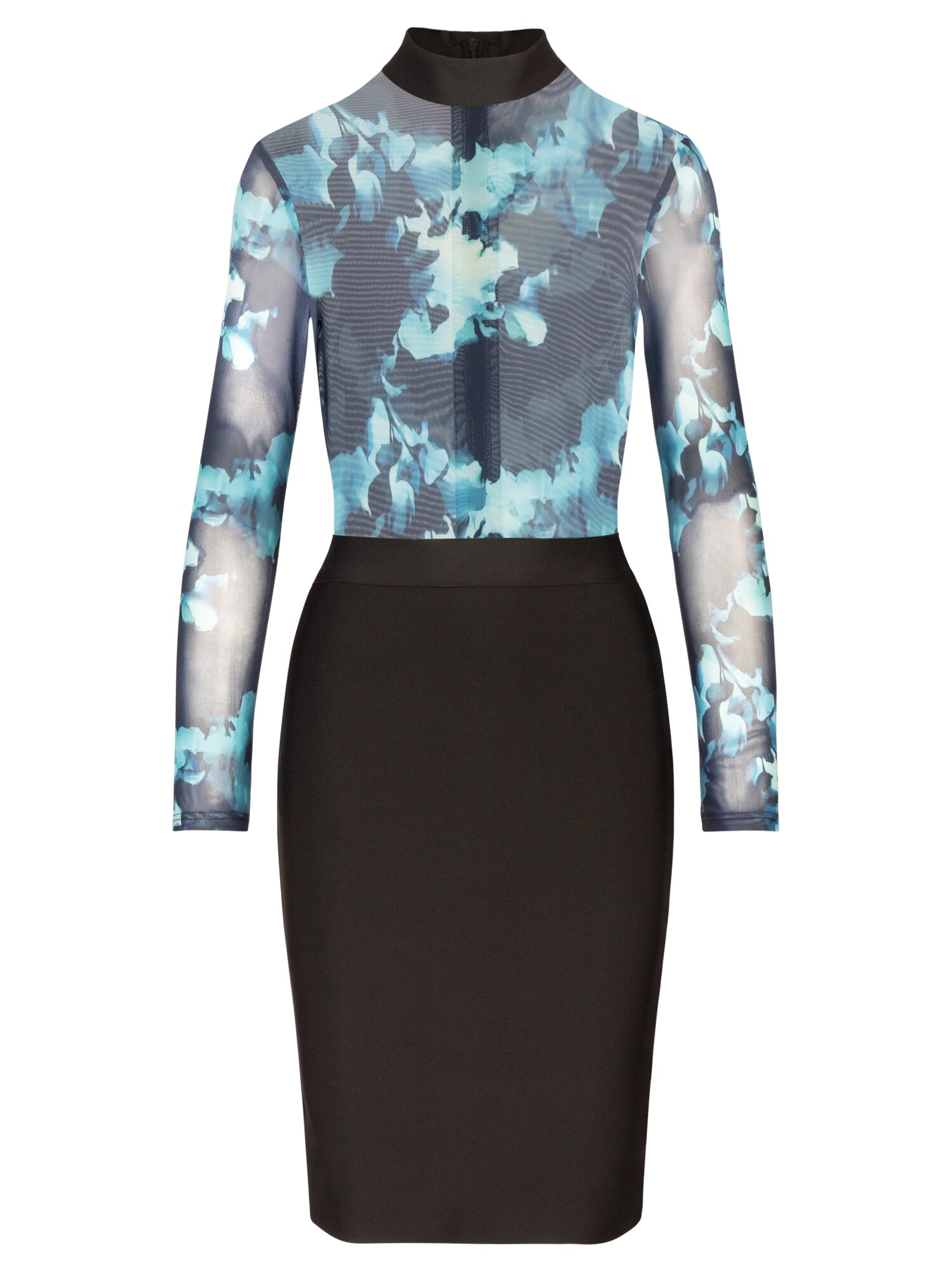 Kraimod Rochie mulate  albastru / negru / alb