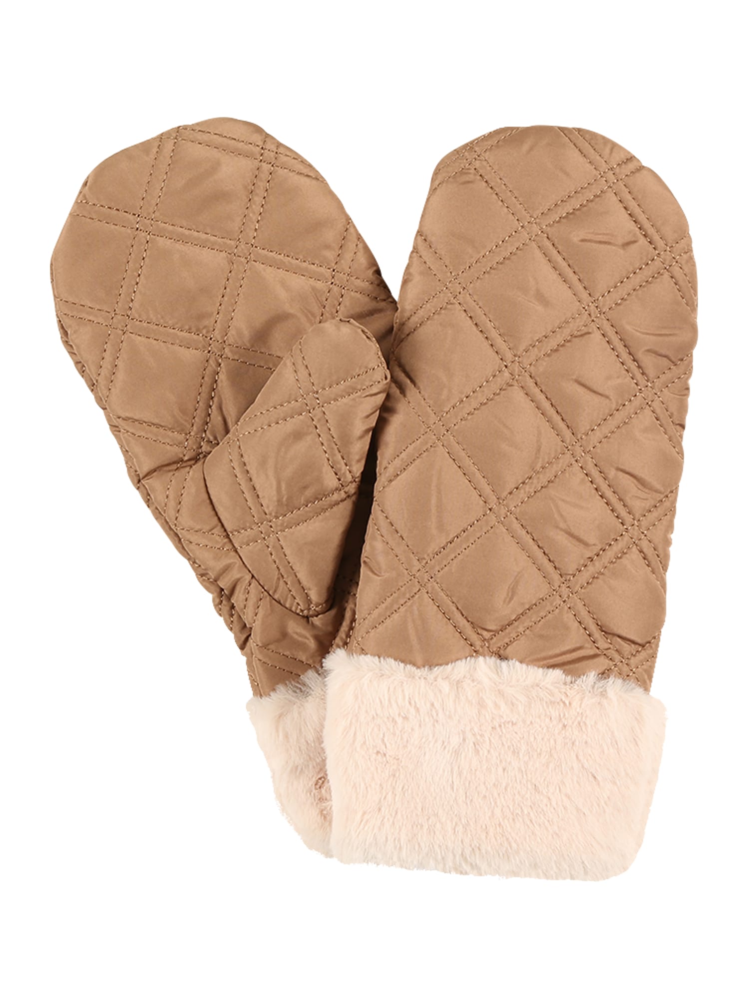 Only ONLY Fäustlinge beige / braun
