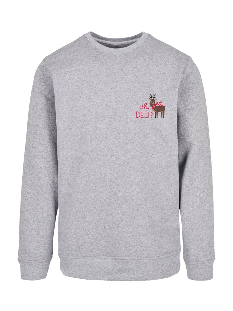 F4NT4STIC Sweatshirt 'Christmas Deer' Herren Größe XXL grau / mischfarben