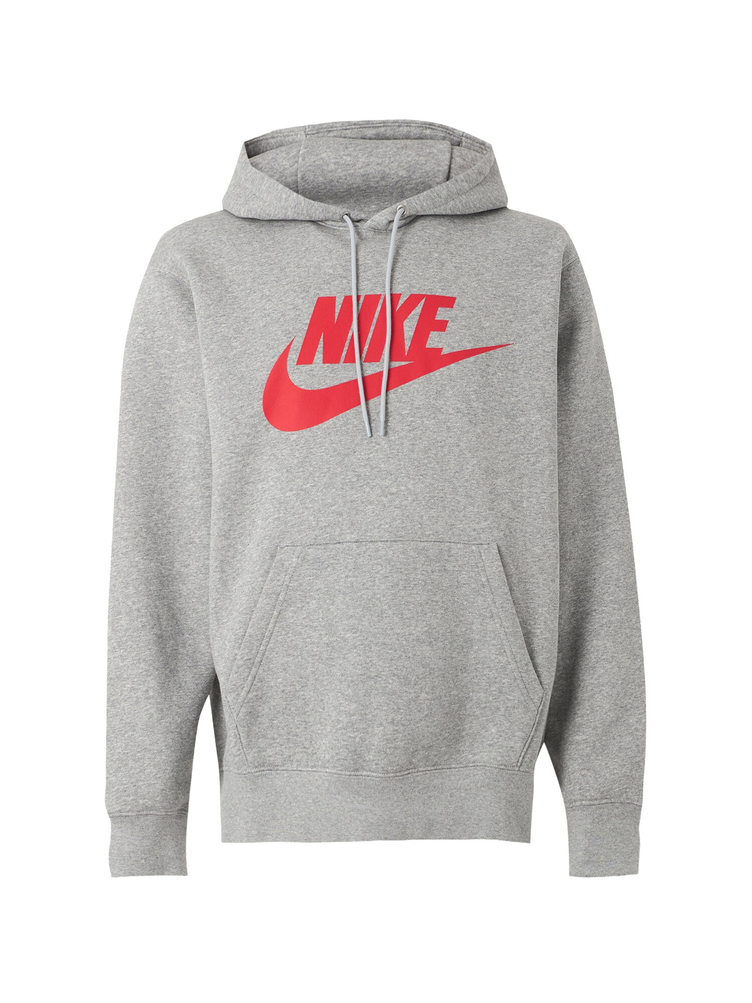Nike Sportswear Bluză de molton CLUB gri amestecat / roz zmeură