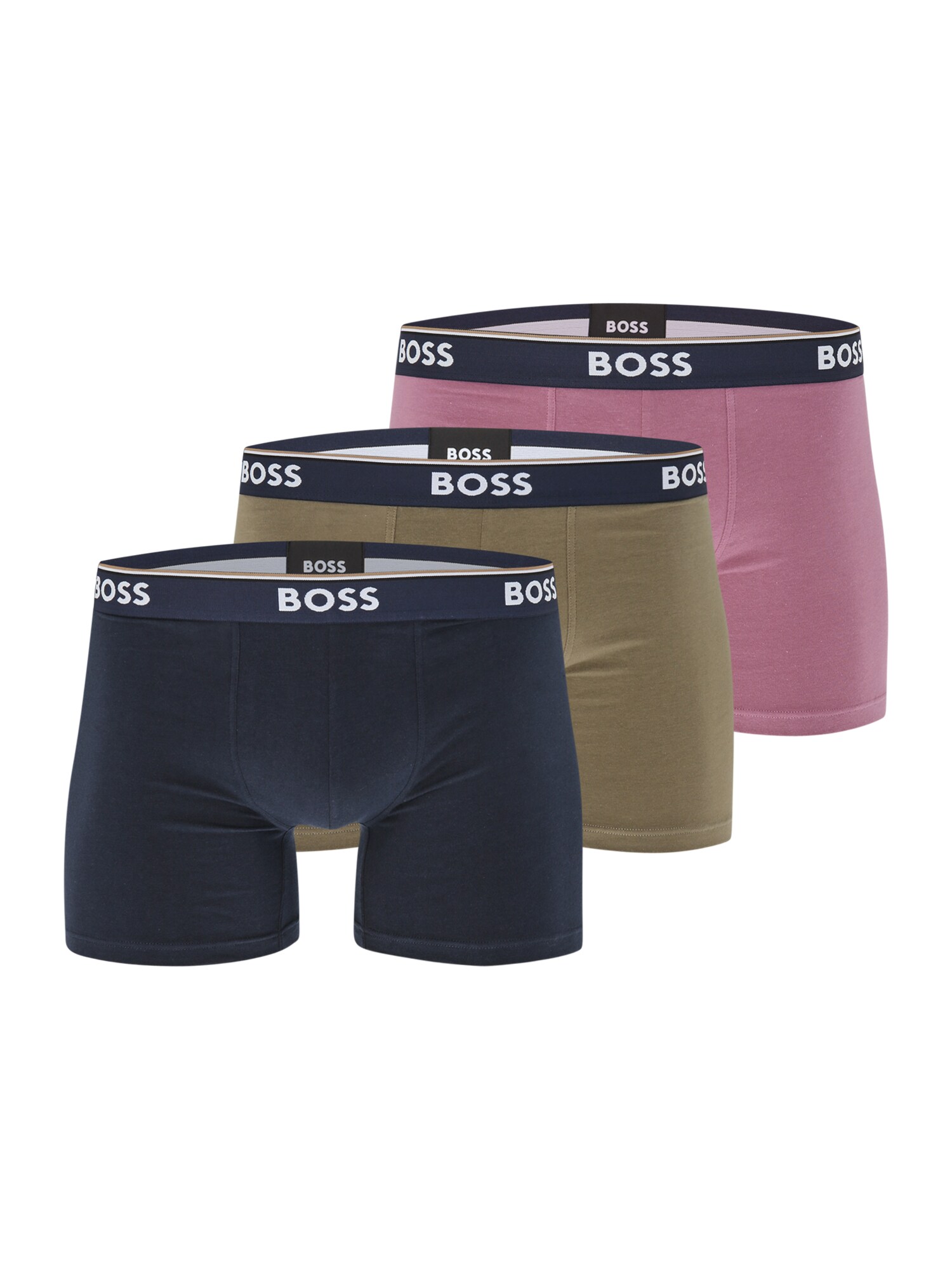 BOSS Boxeralsók 'Power'  tengerészkék / olíva / eozin / fehér akciós termékkép 1
