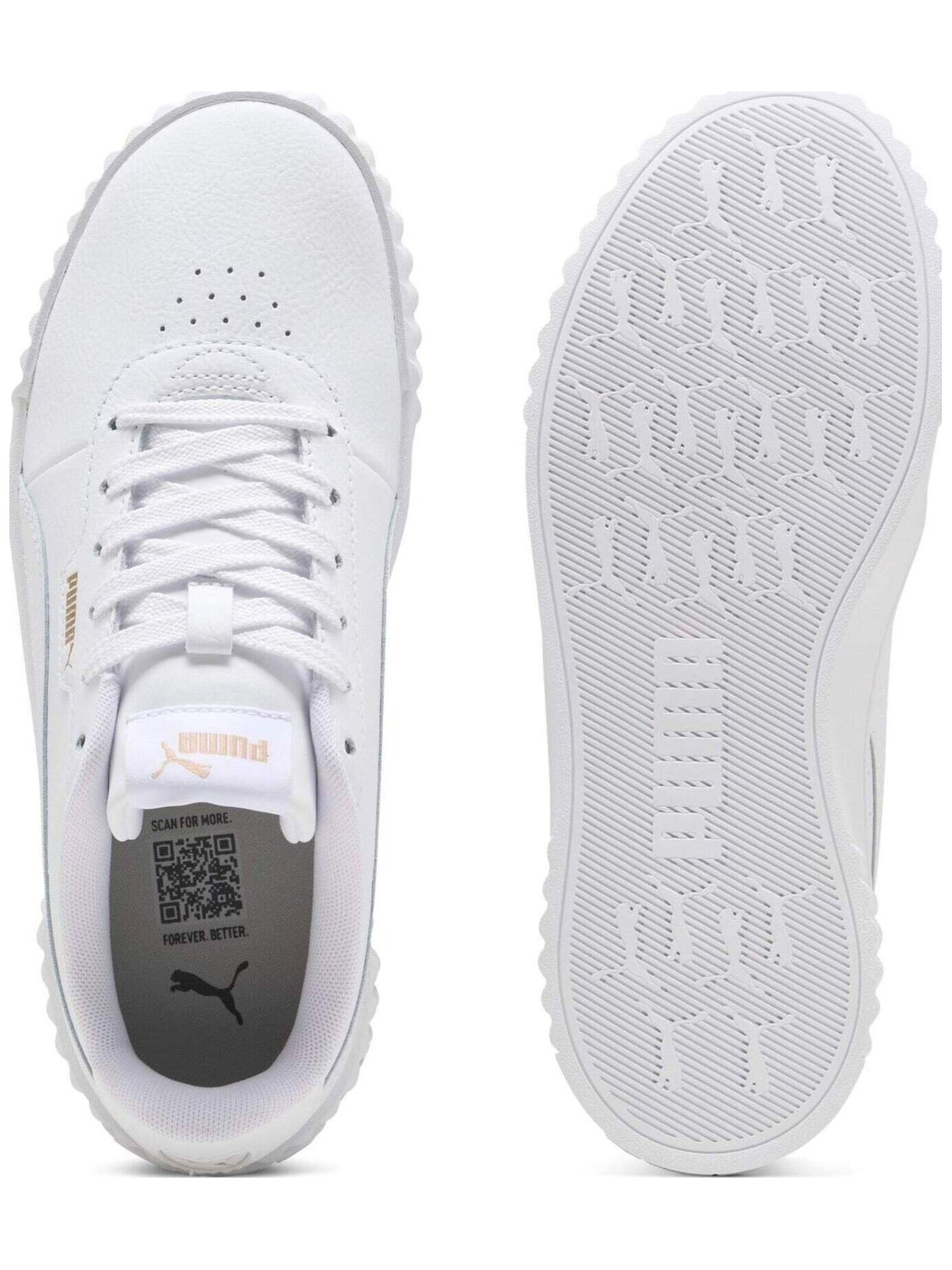 Puma Zapatillas Mujer Modelo Carina 3 0 Color Blanco White – imagen 2