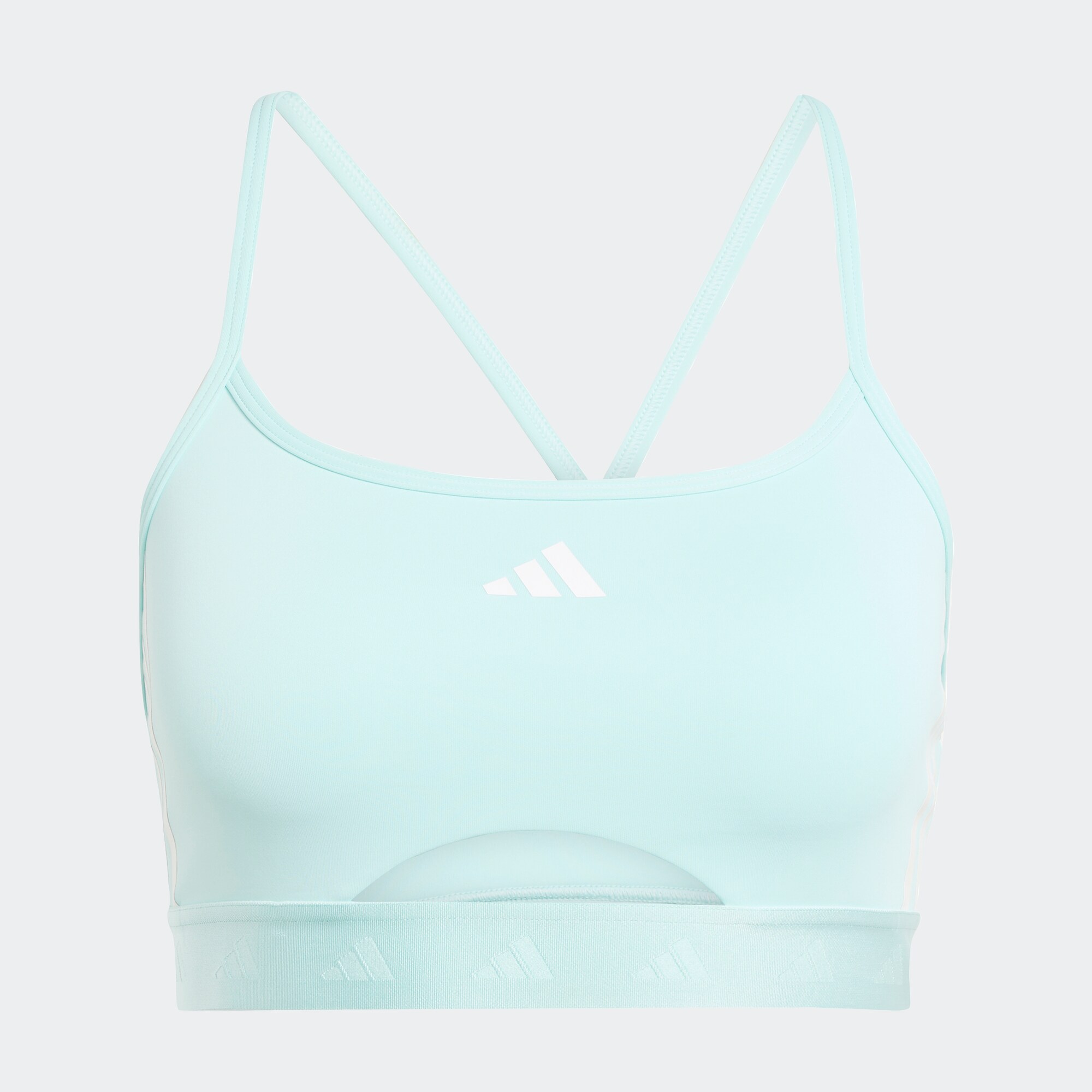 ADIDAS PERFORMANCE Sutien sport Hyperglam  turcoaz