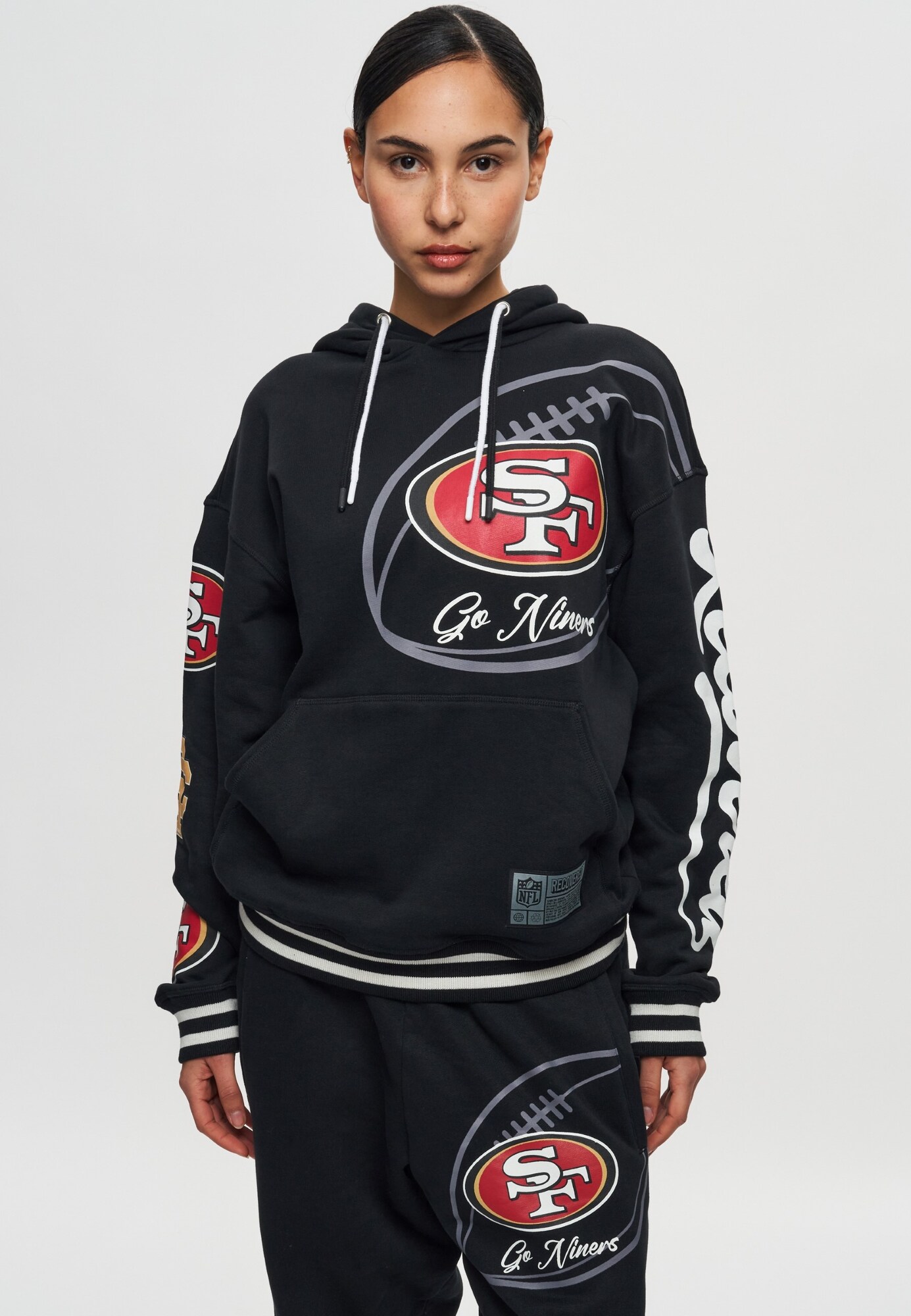 Thumbnail - Recovered Kapuzenpullover NFL 49ERS Go Niner