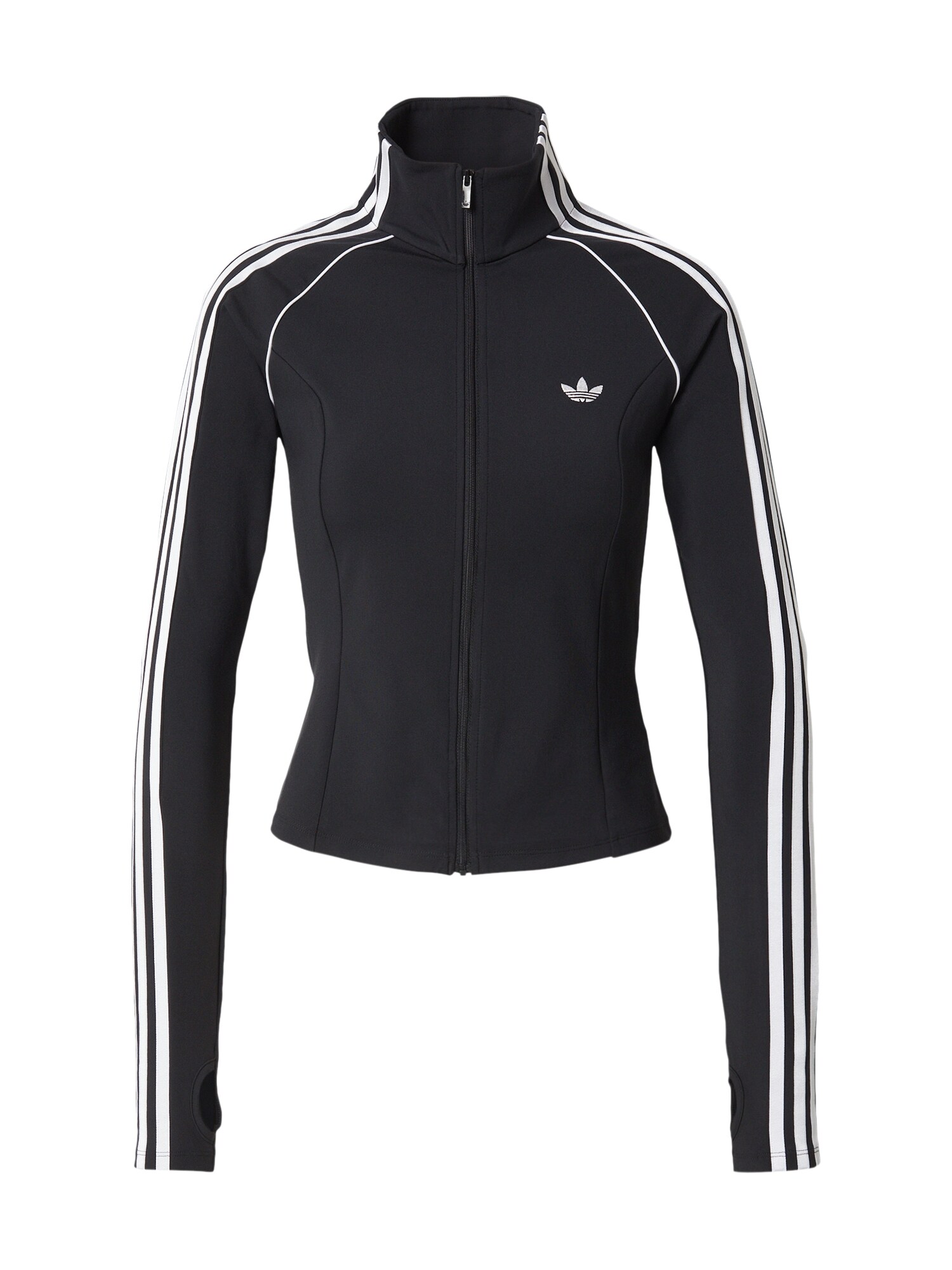 ADIDAS ORIGINALS Tepláková bunda  biela