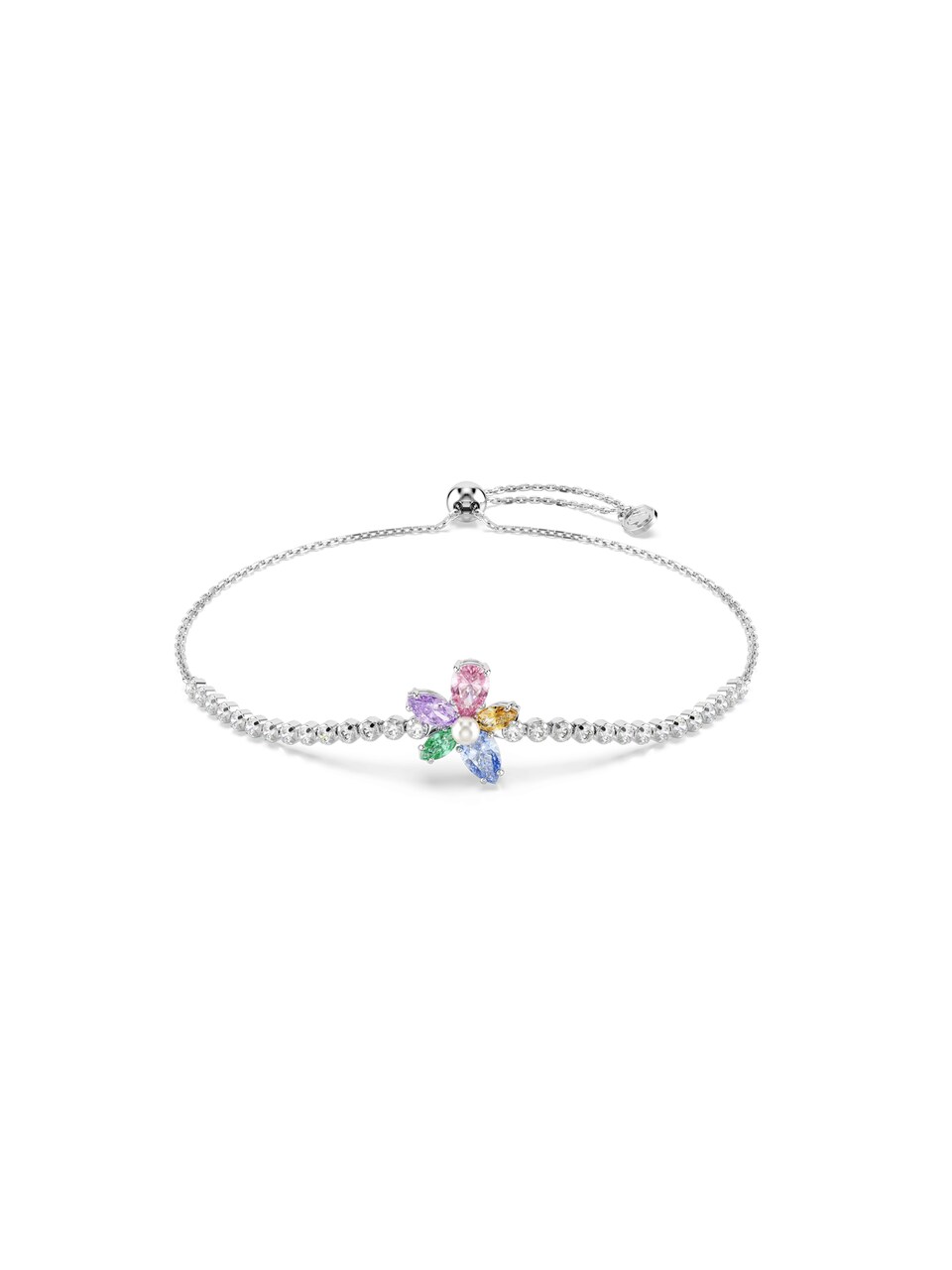 Armband grön / syrén / rosa
